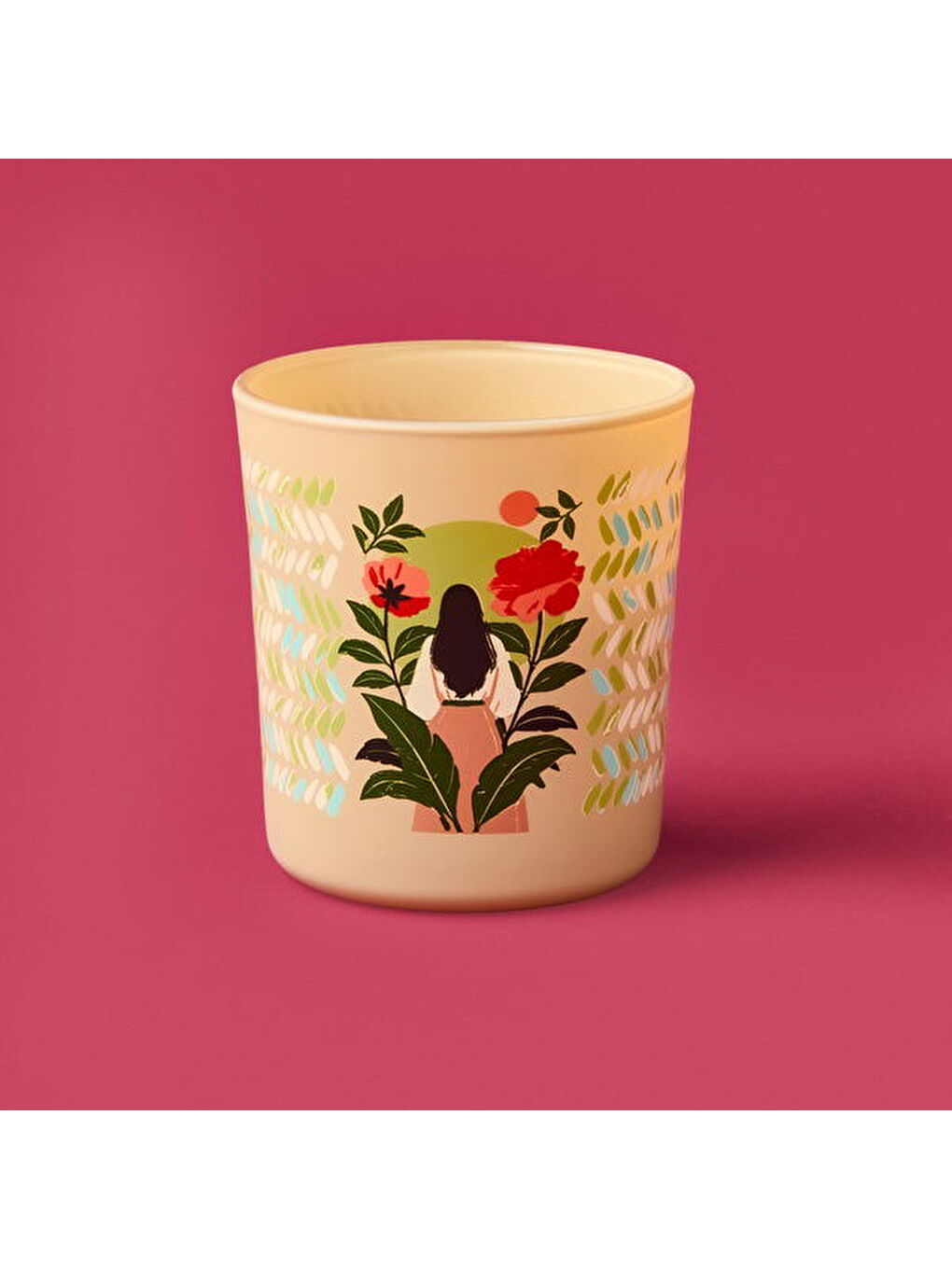 Karışık Secret Garden 3'lü Mum Seti - Renkli - 100 gr-1