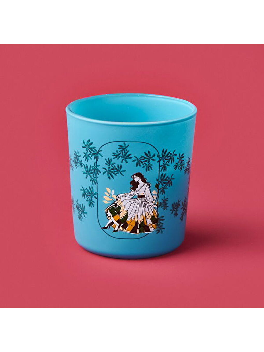 Karışık Secret Garden 3'lü Mum Seti - Renkli - 100 gr-2