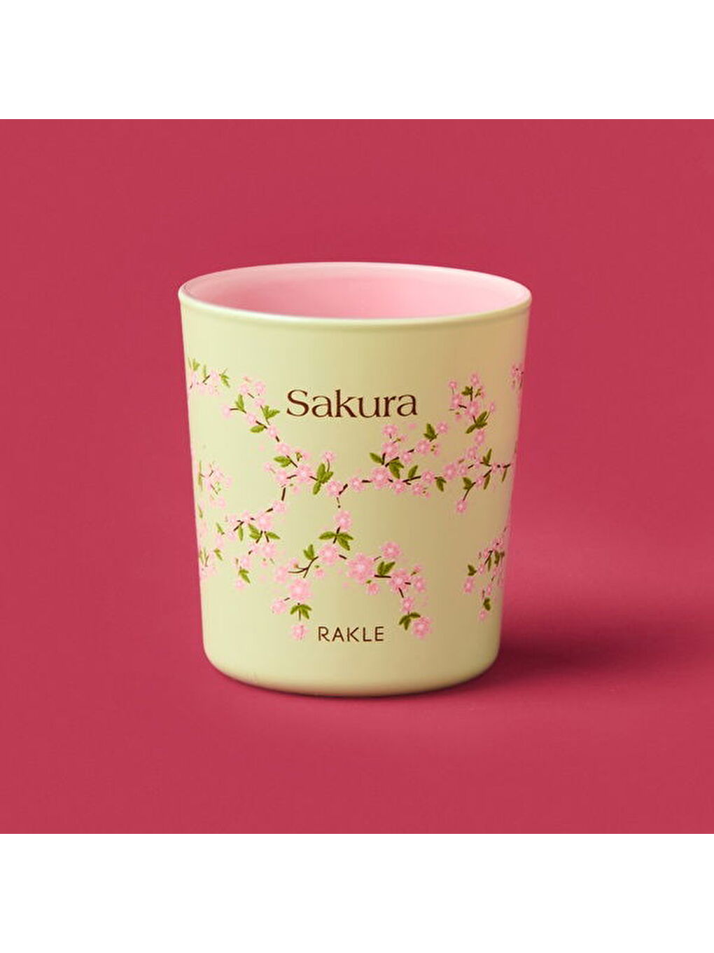 Karışık Floral 3'lü Mum Seti - Renkli - 100 gr-1