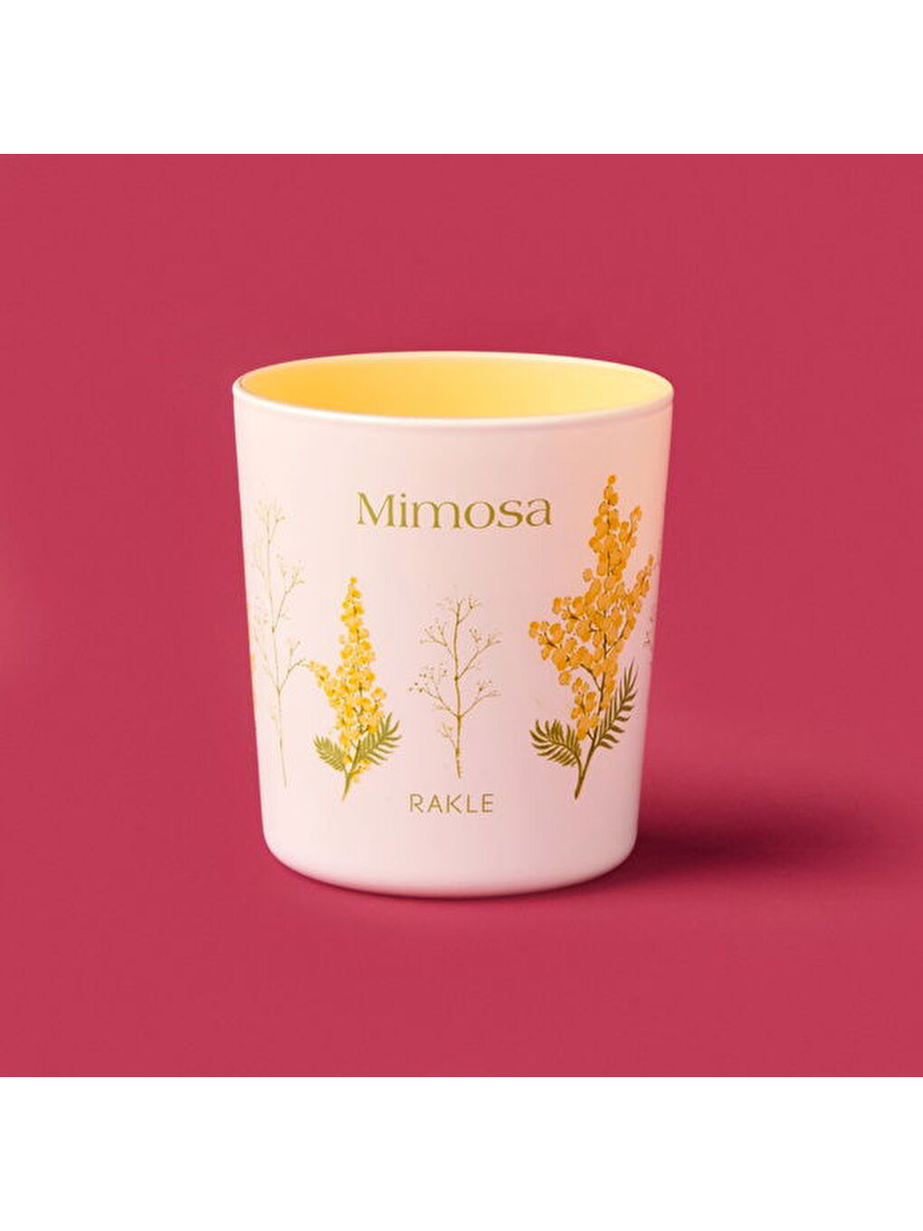 Karışık Floral 3'lü Mum Seti - Renkli - 100 gr-2