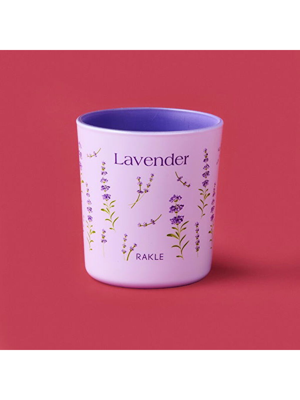 Karışık Floral 3'lü Mum Seti - Renkli - 100 gr-4