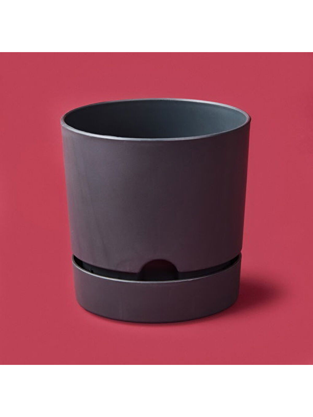 Karışık Begonya Saksı - Antrasit - 950 ml-4