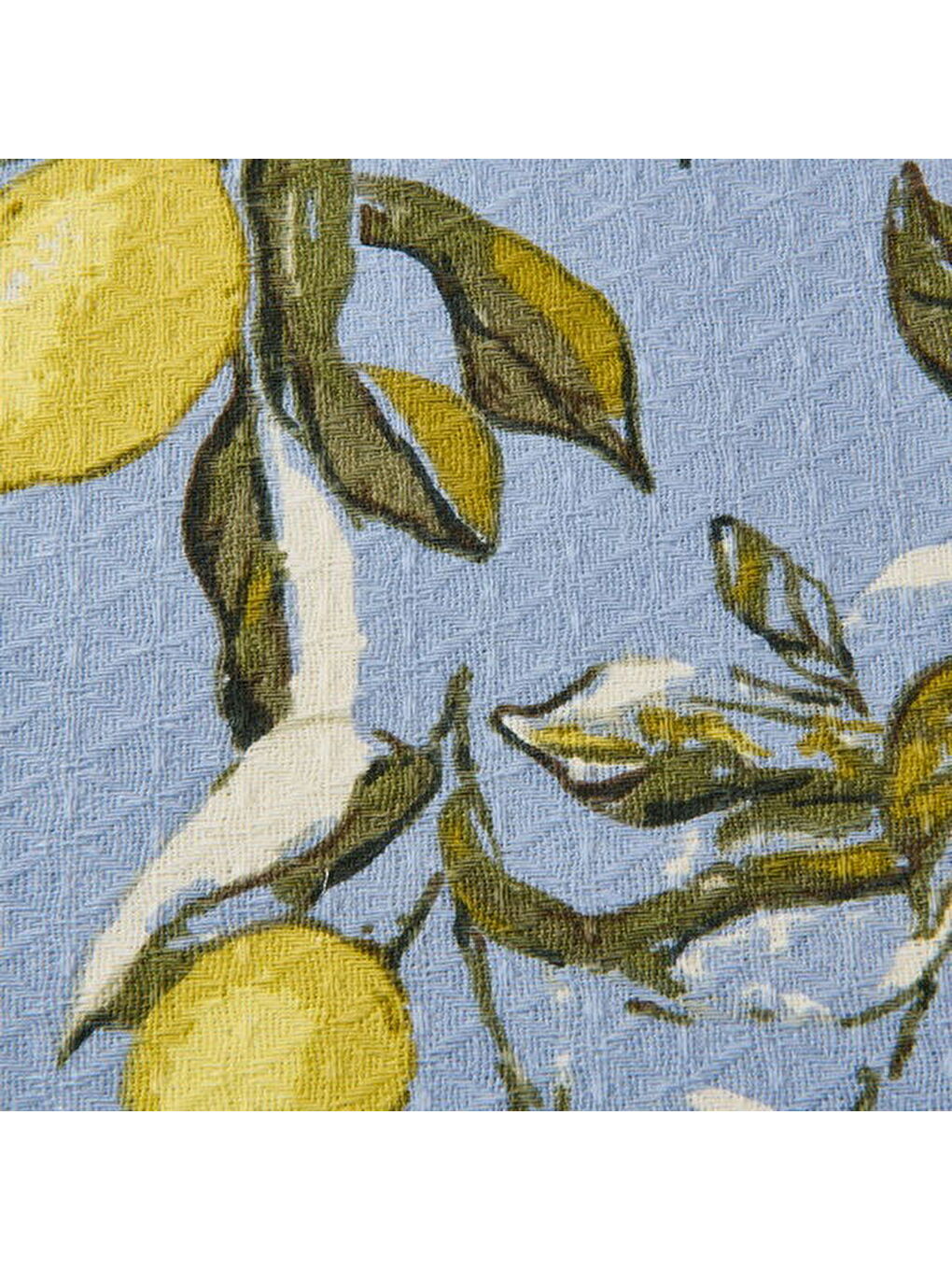 Soft Fresco Çift Kişilik Pike Takımı - Mavi-2