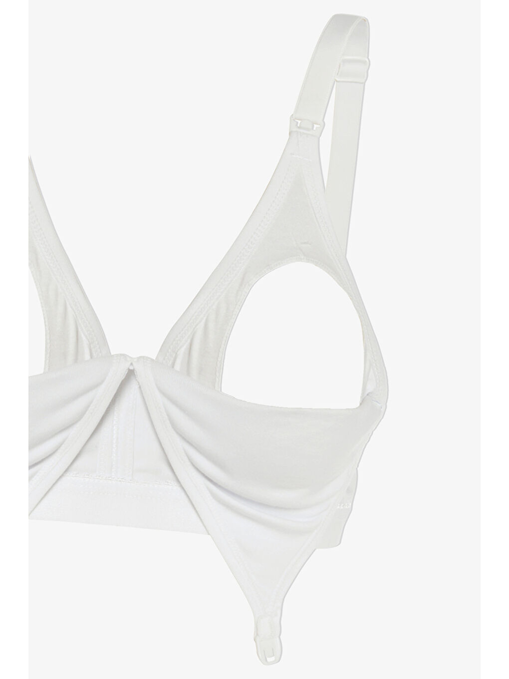 Ekru Kadın Pamuklu Emzirme Sütyeni-3