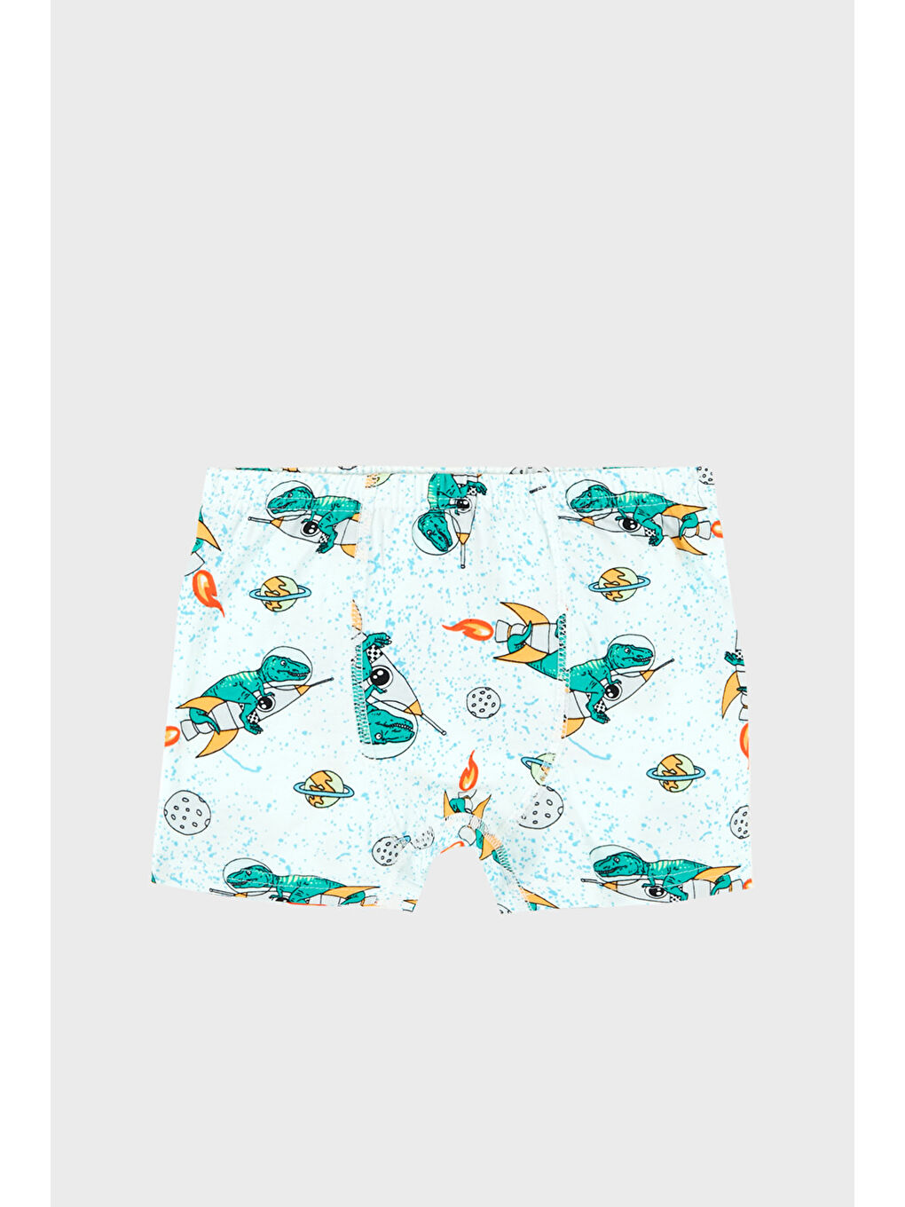 Karışık Desenli Streç Pamuklu 5 li Paket Boxer 6651013SPACE-5