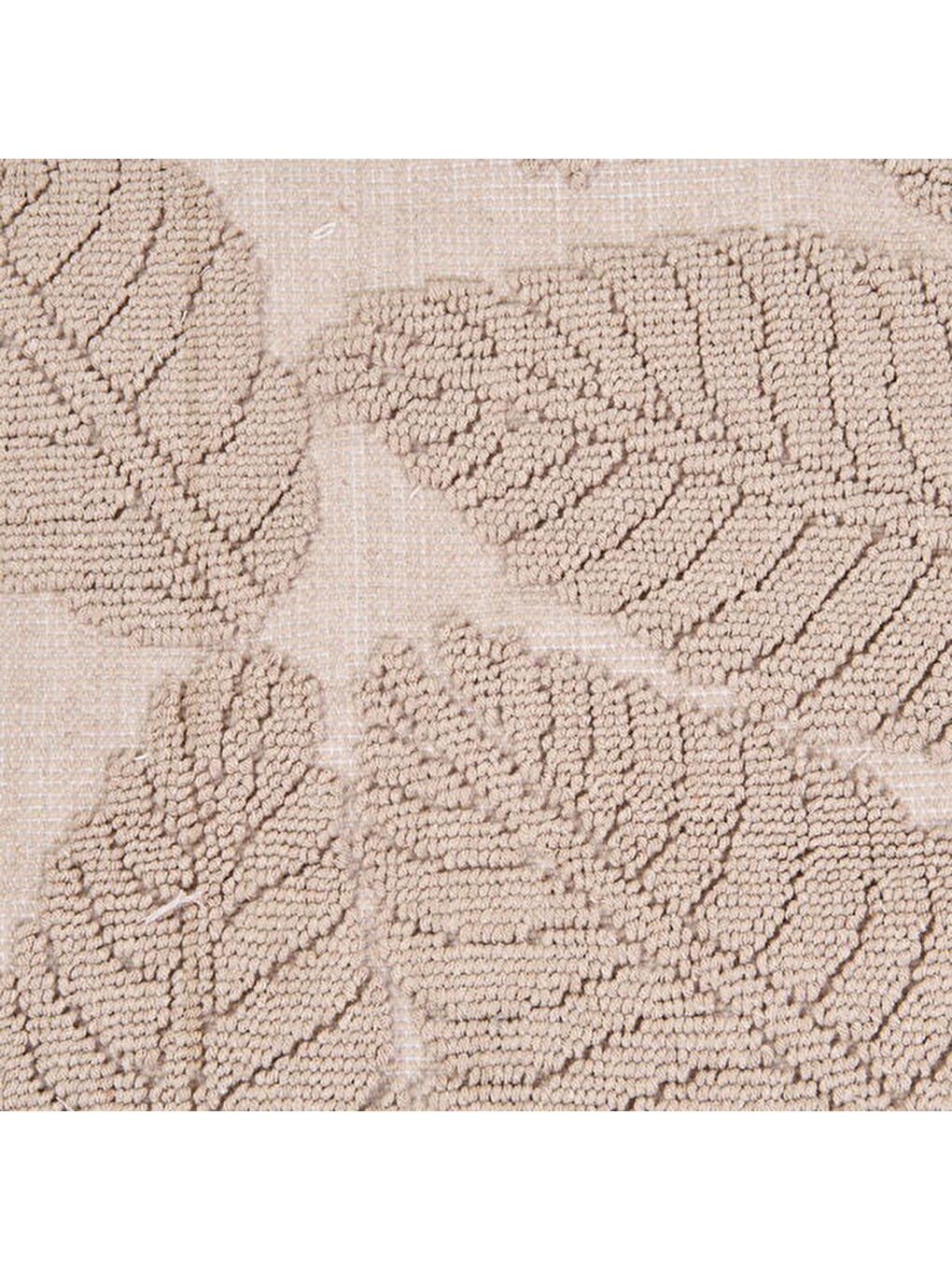 Soft Big Barg 2'li Banyo Paspası - Bej - 60x100 cm + 50x60 cm-3