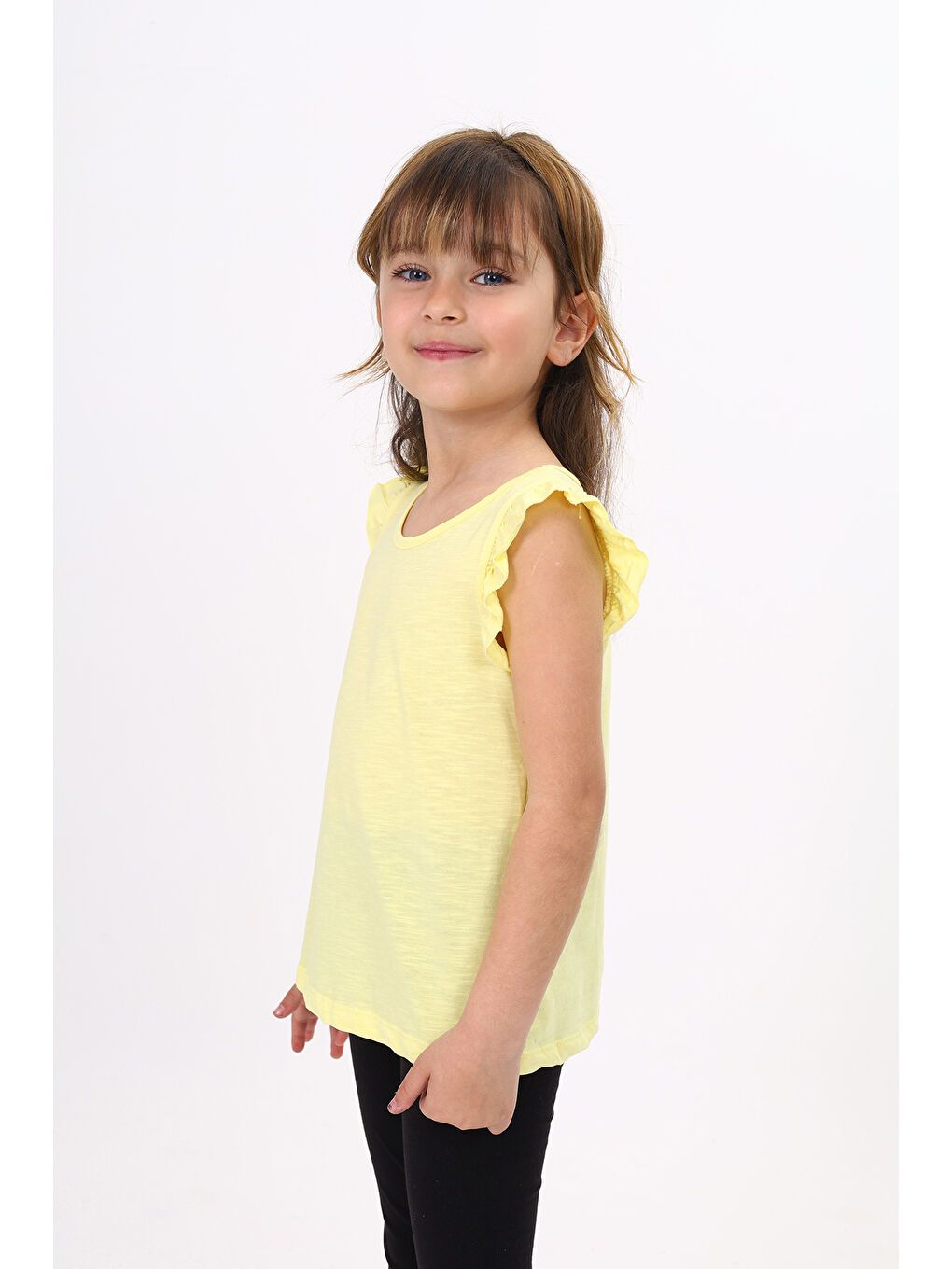 Toontoykids Sari Kız Çocuk Atlet - 1