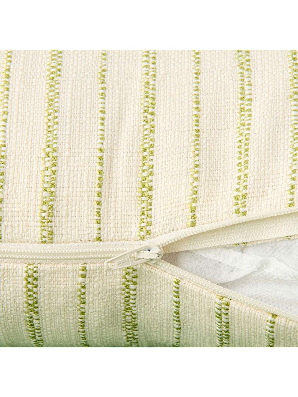 Soft Albert Kırlent - Bej / Yeşil - 35x55 cm-1