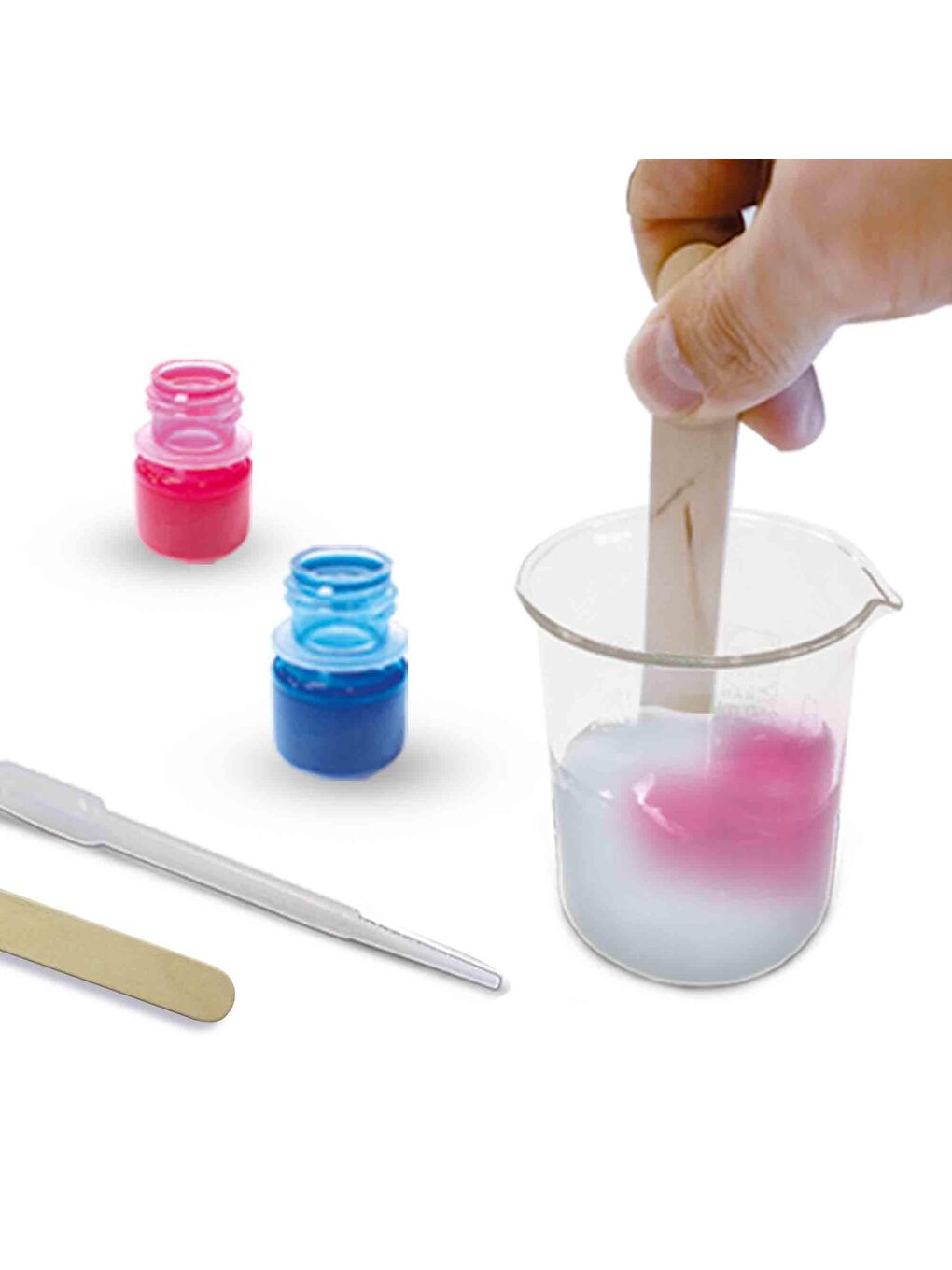 SES Creative Renksiz Slime Lab - Renkler - Unicorn - 3