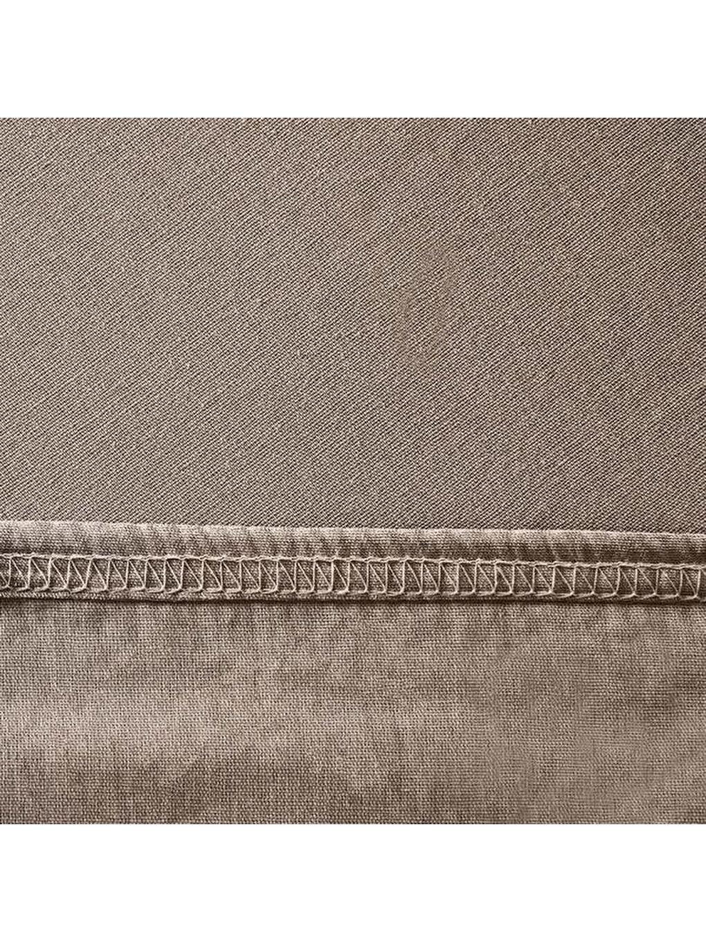 Soft Çift Kişilik Lastikli Çarşaf - Kahverengi - 160x200 cm-1