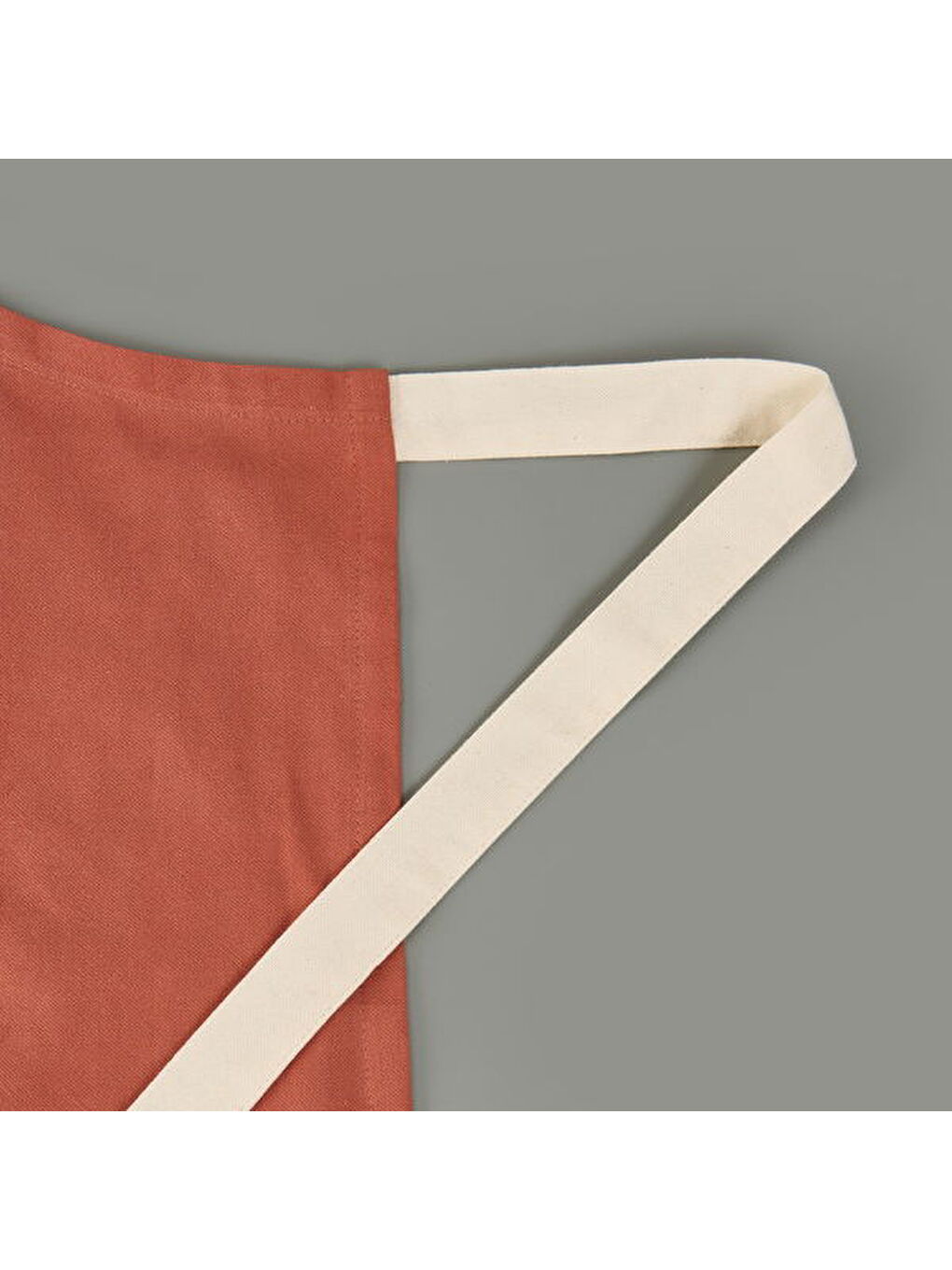 Evidea Kahverengi Soft Mutfak Önlüğü - Kiremit - 70x75 cm - 3