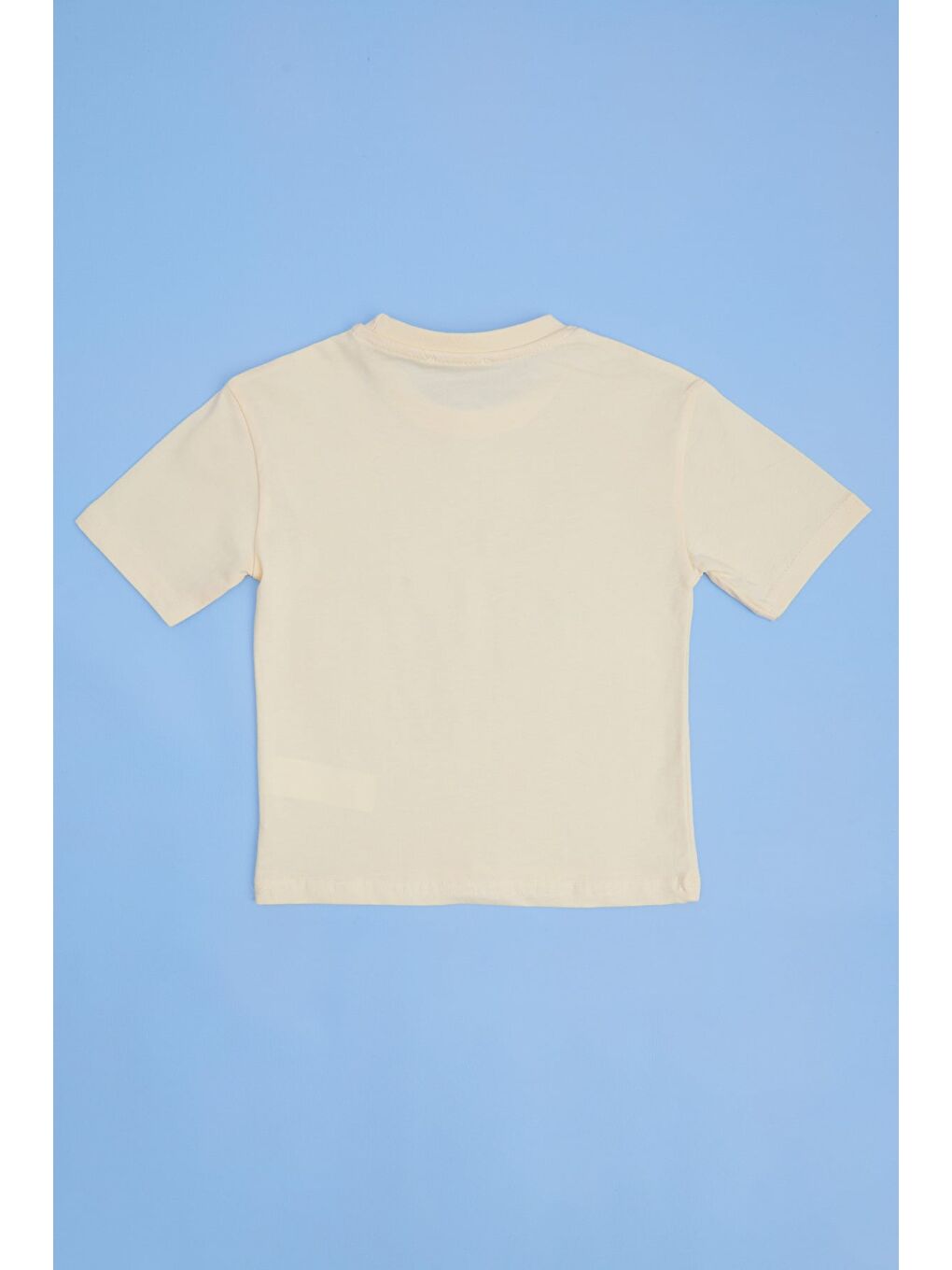 Sarı Hip Hop Party Baskılı Erkek Çocuk Tişört-1