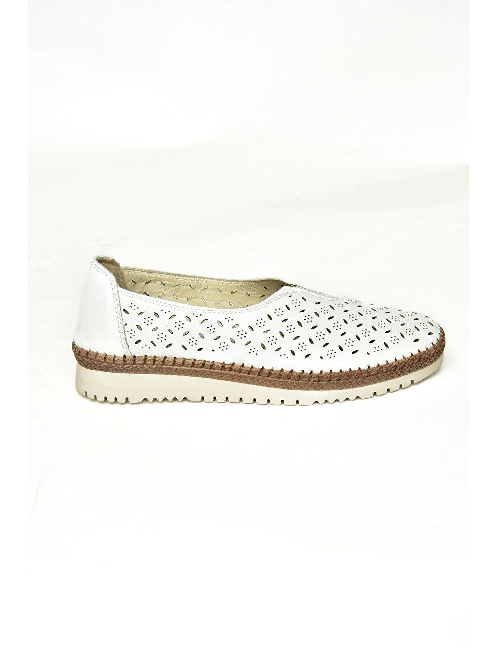 U5553002 Beyaz Kadın Ayakkabı-1