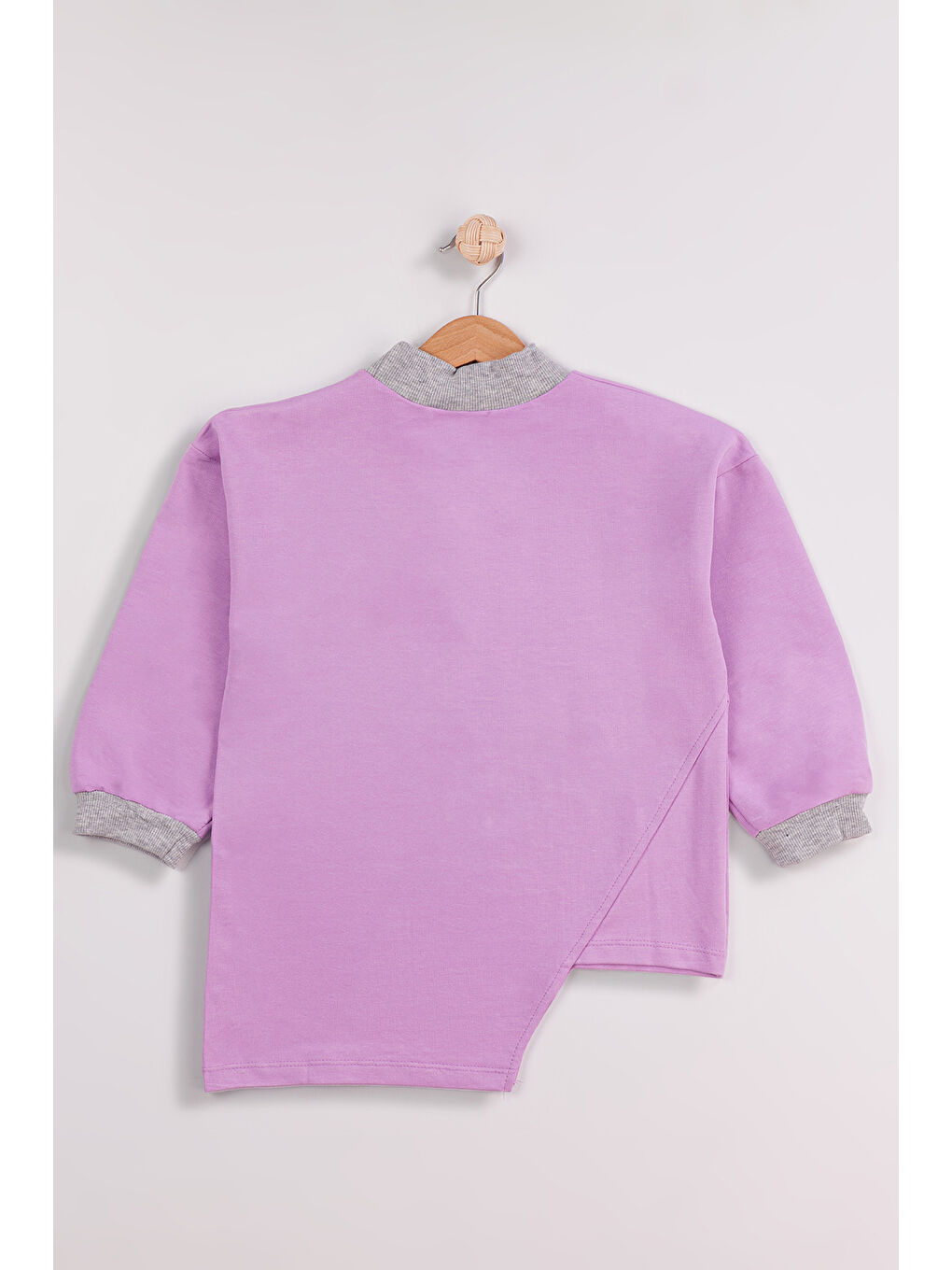 MİSSTUFFY Mavi Kız Çocuk 2'li Paket Basic Sweatshirt - 7