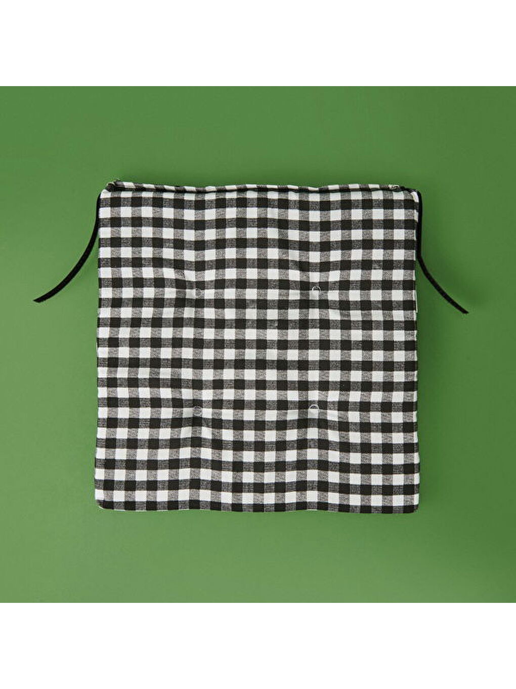 Soft Guarda Sandalye Minderi - Siyah - 38x38 cm