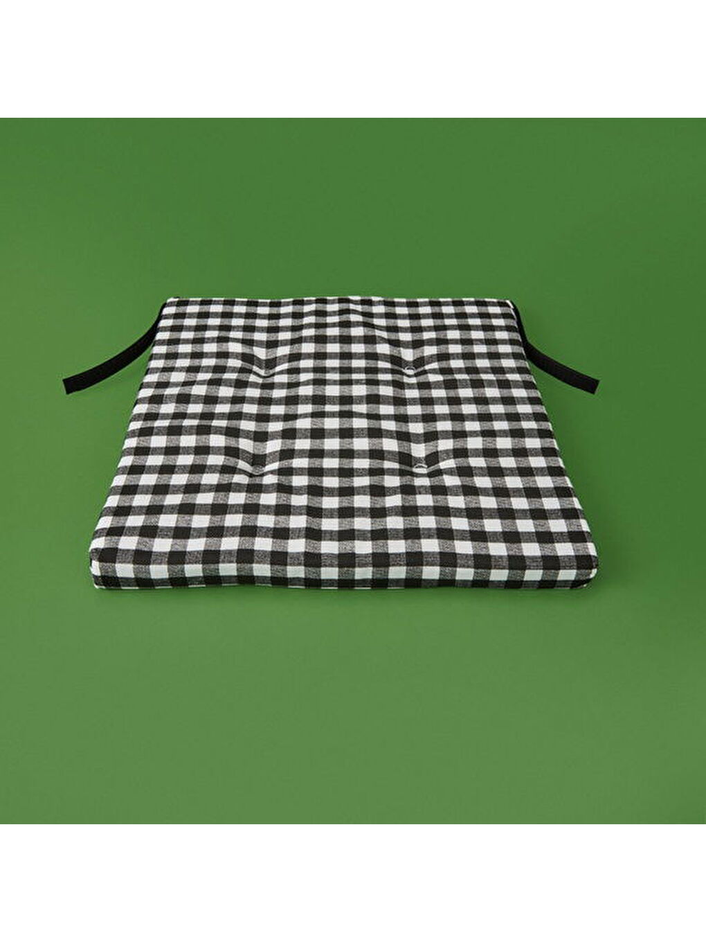 Soft Guarda Sandalye Minderi - Siyah - 38x38 cm-2