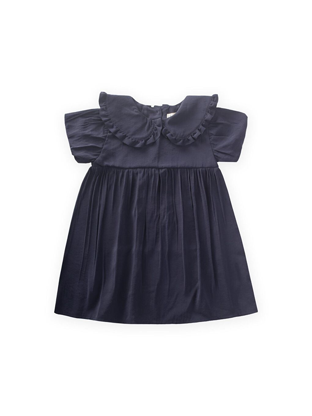 Lacivert Kız Çocuk Elbise