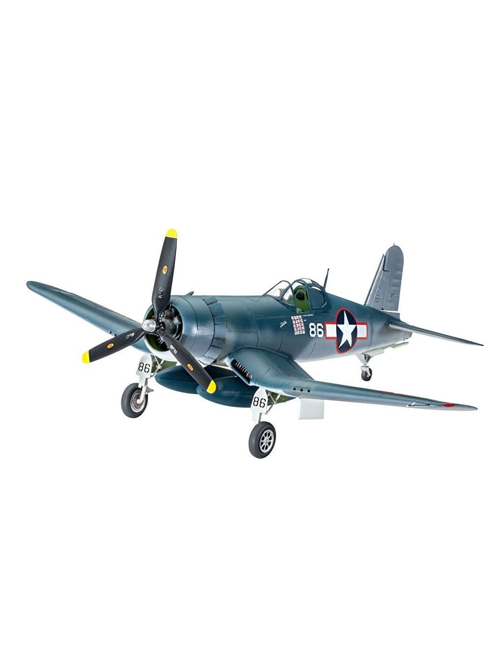 Revell Renksiz Maket 1:72 Model Set Vought F4U 63983 - 1