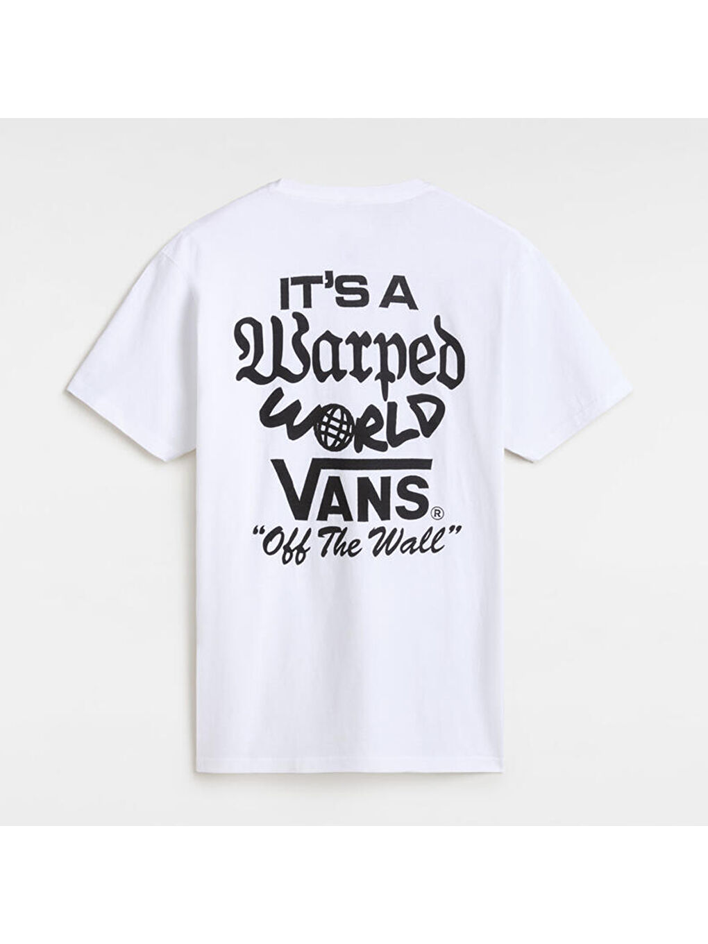 Warped World Erkek Beyaz Tişört-1