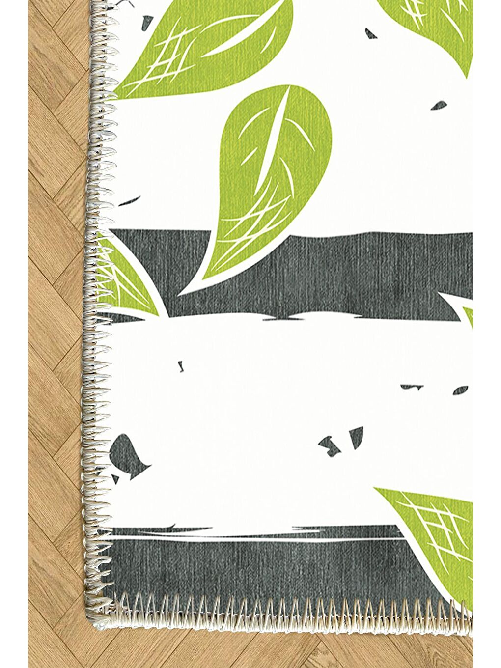 Karışık Premium Kalite, Pamuk ve Kaydırmaz Taban, Yıkanabilir, Mutfak Halısı  180 x 280 cm-5