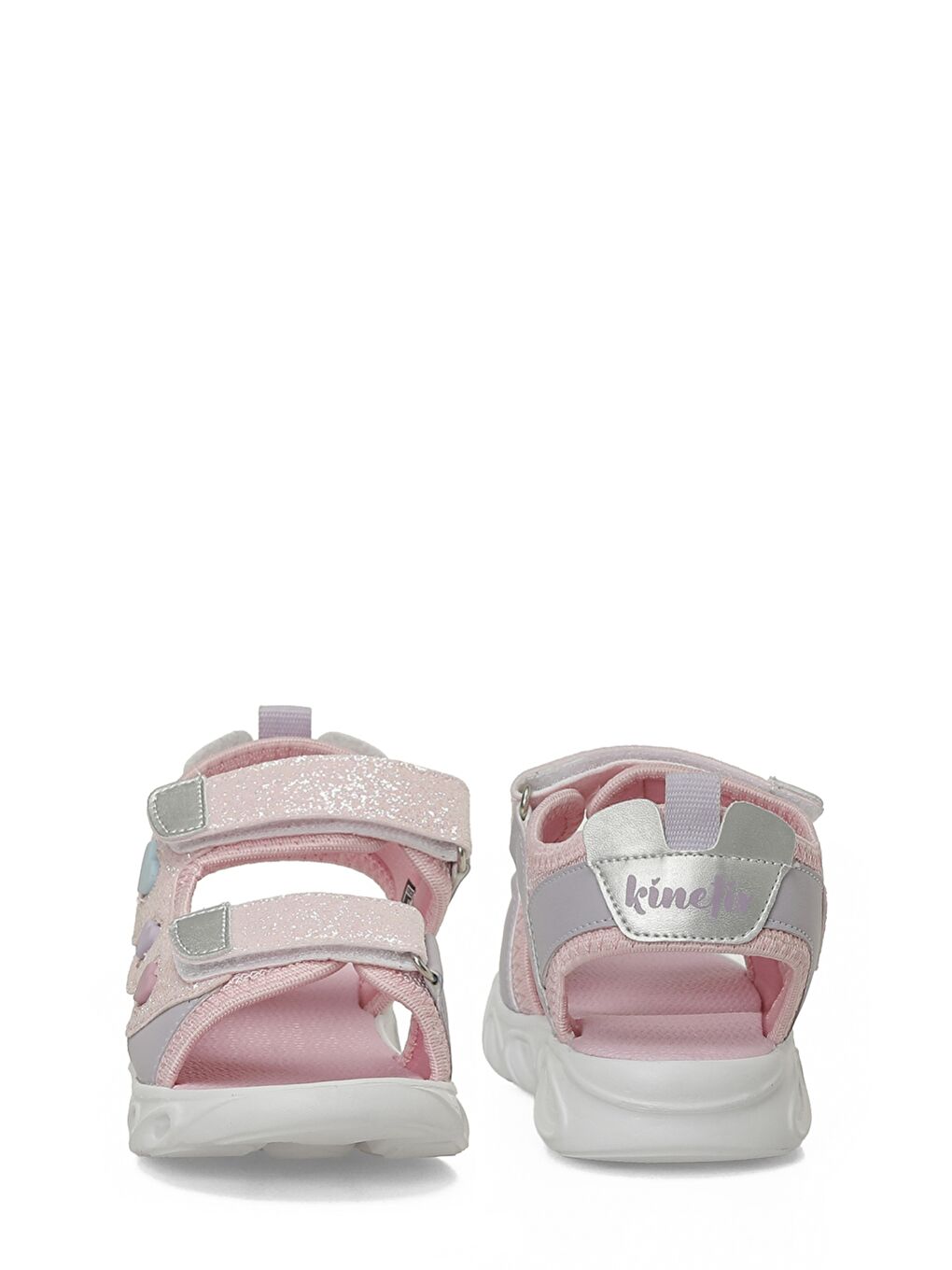 ASRAN P Pembe Kız Çocuk Sandalet-4