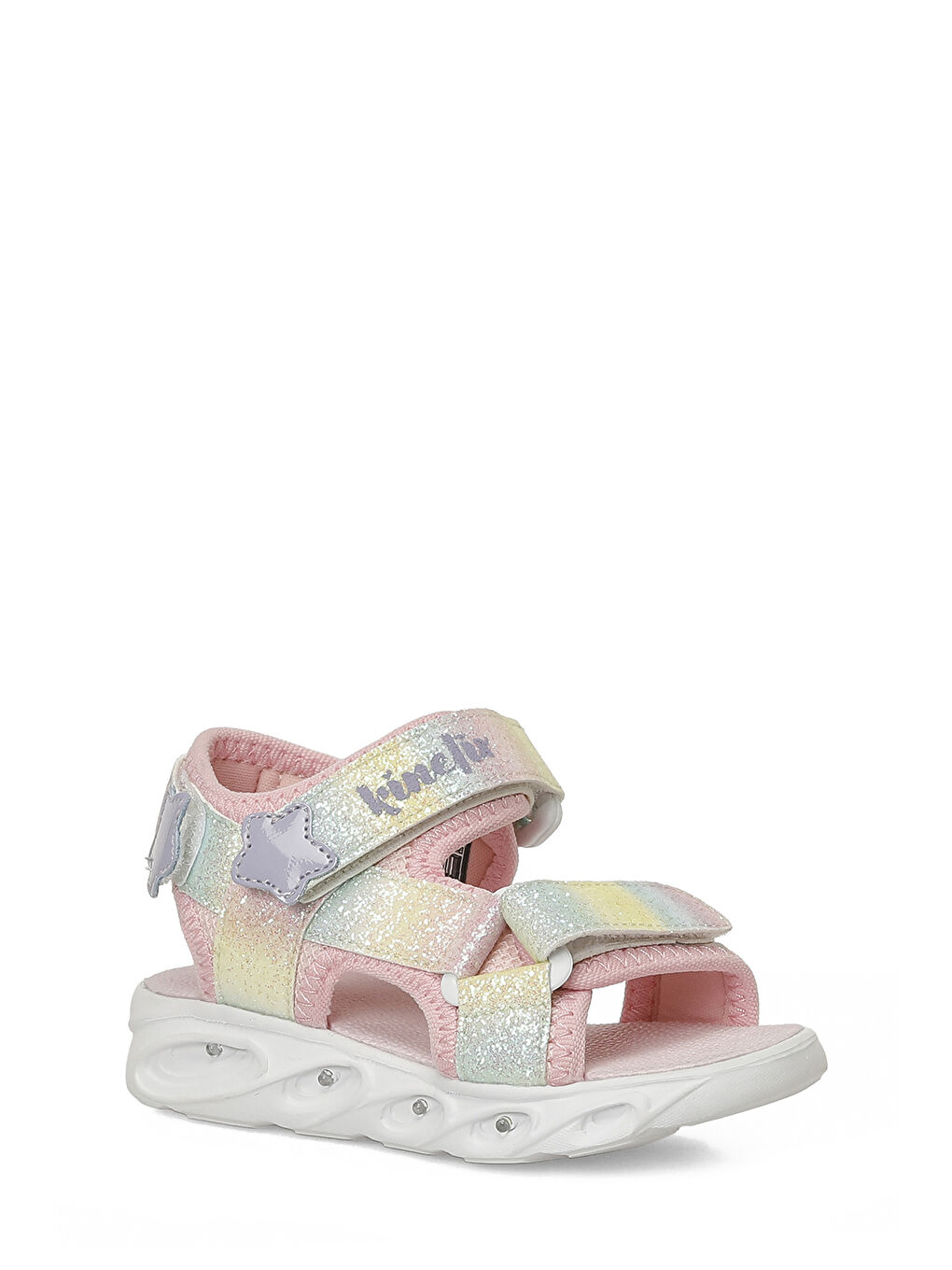 TRAG B Pembe Kız Çocuk Sandalet-1