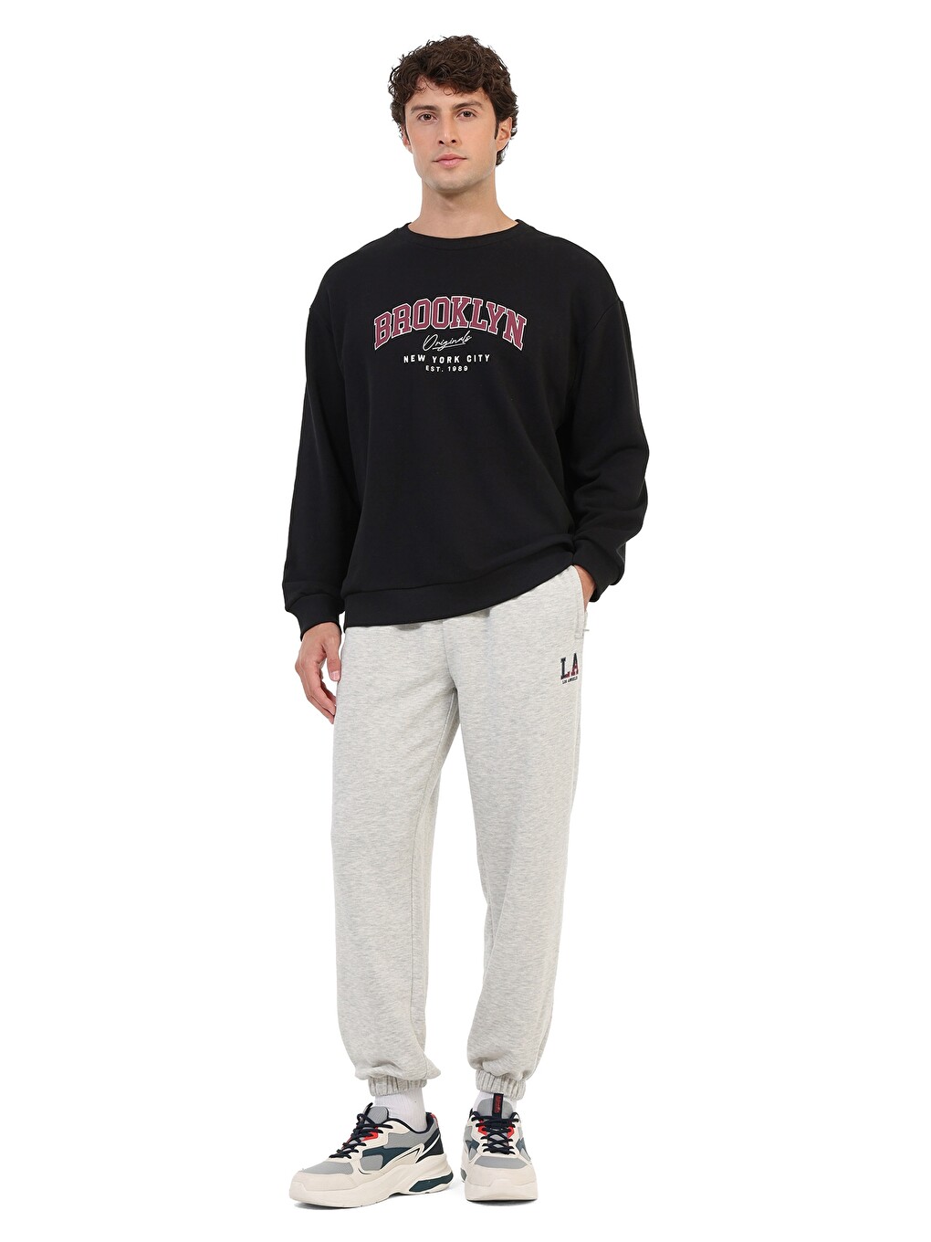 Sweatshirt Erkek Siyah Ml Cody 16cty105