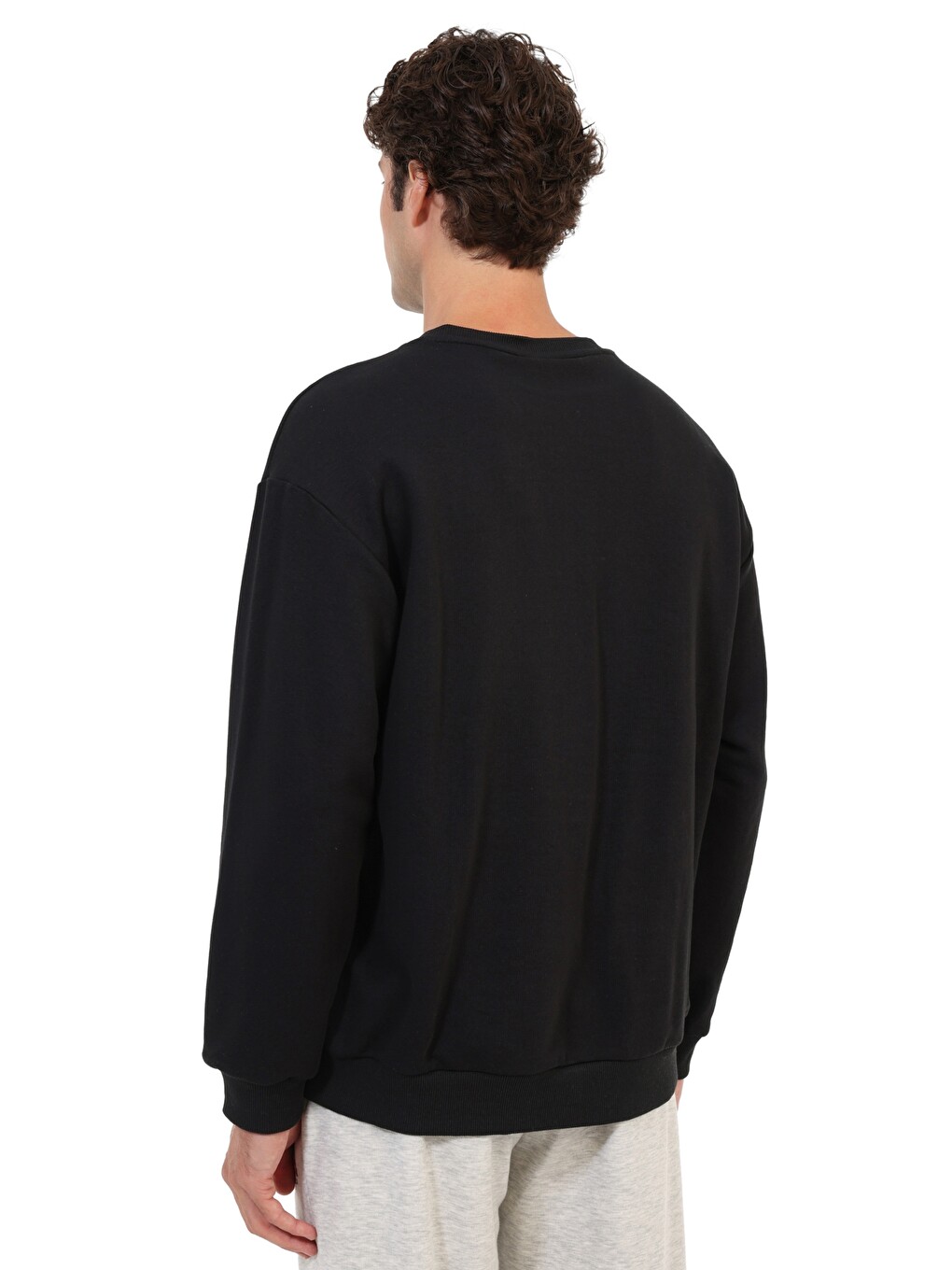 Sweatshirt Erkek Siyah Ml Cody 16cty105-3