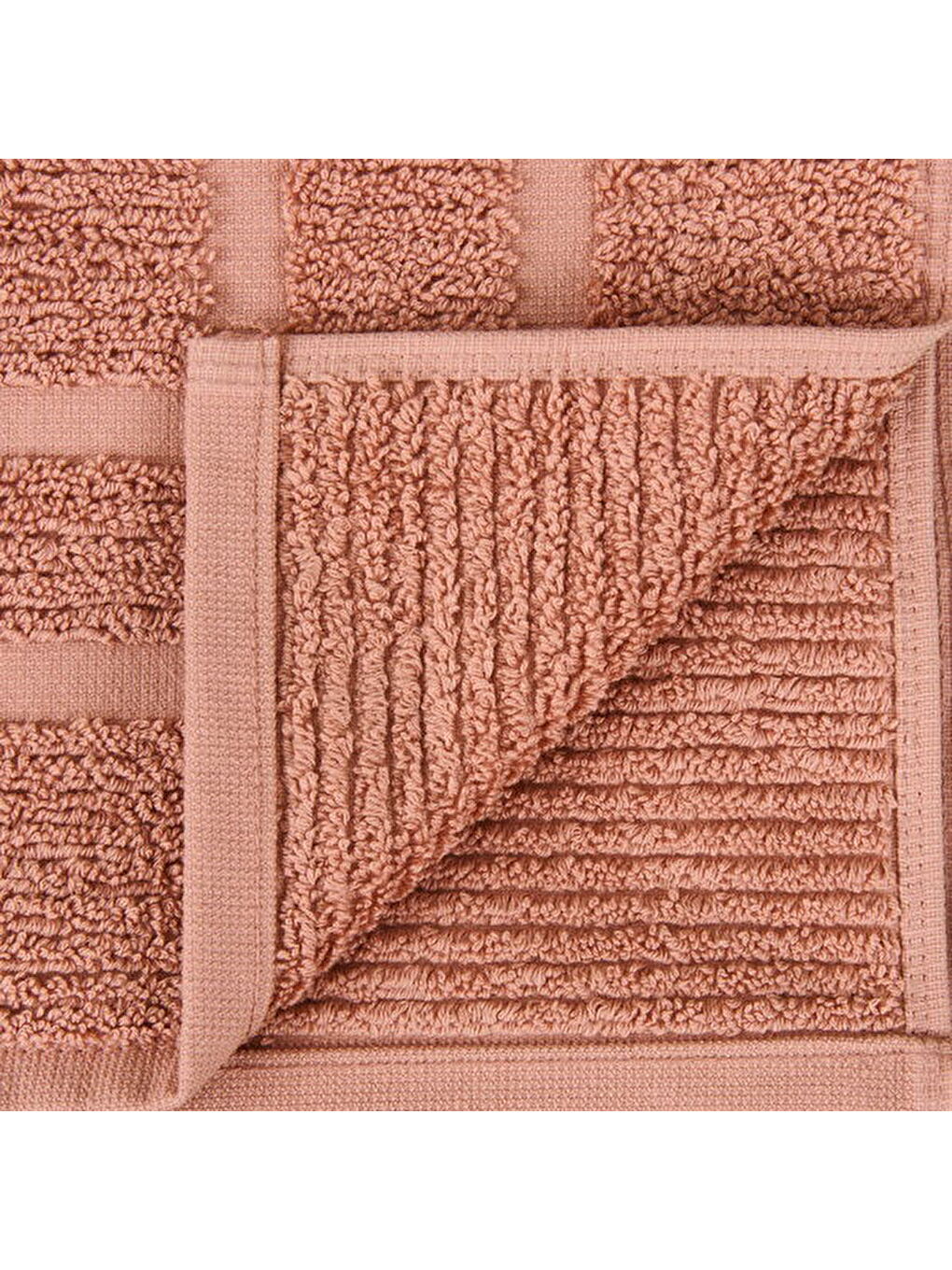 Evidea Pembe Soft Premium Ayak Havlusu - Gülkurusu - 50x70 cm - 1