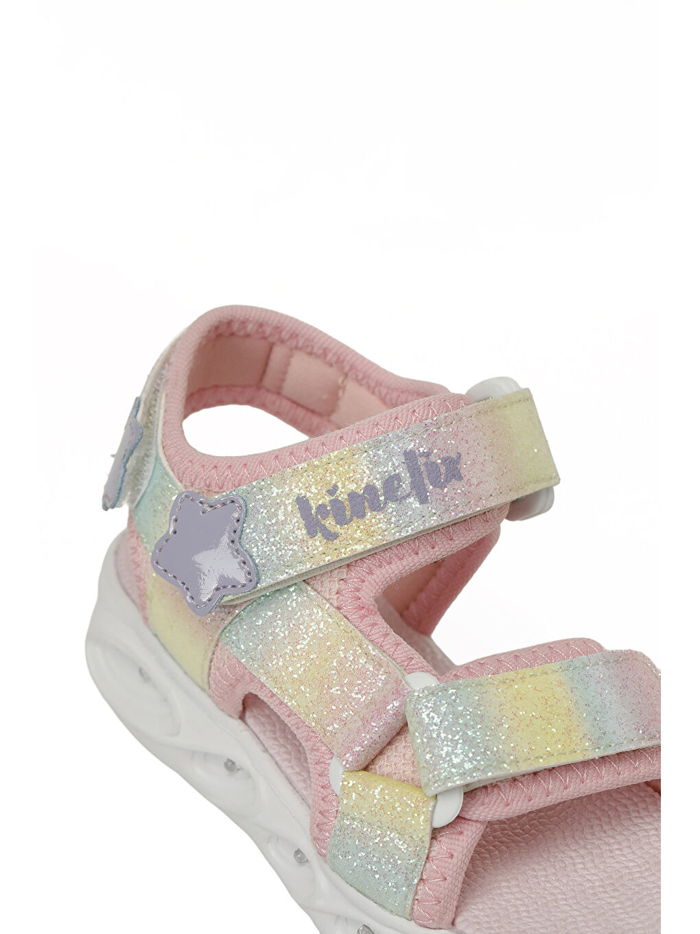 TRAG B Pembe Kız Çocuk Sandalet-6