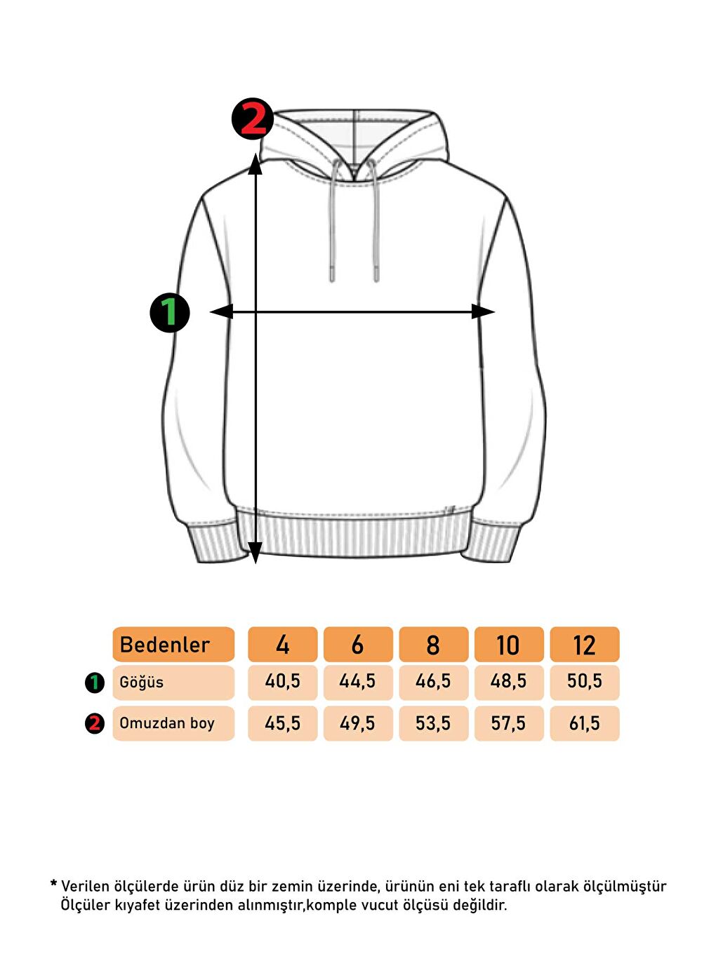 Kırmızı Unısex Çocuk Baba Baskılı Sweatshirt-1