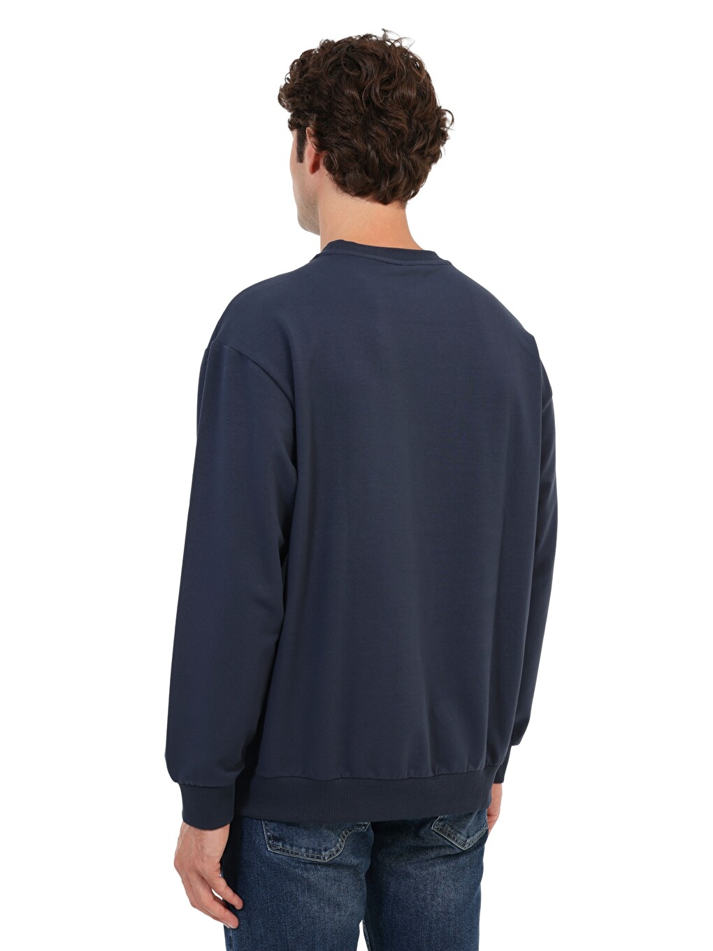Sweatshirt Erkek Lacivert Mb 16sn90 C Sw-3