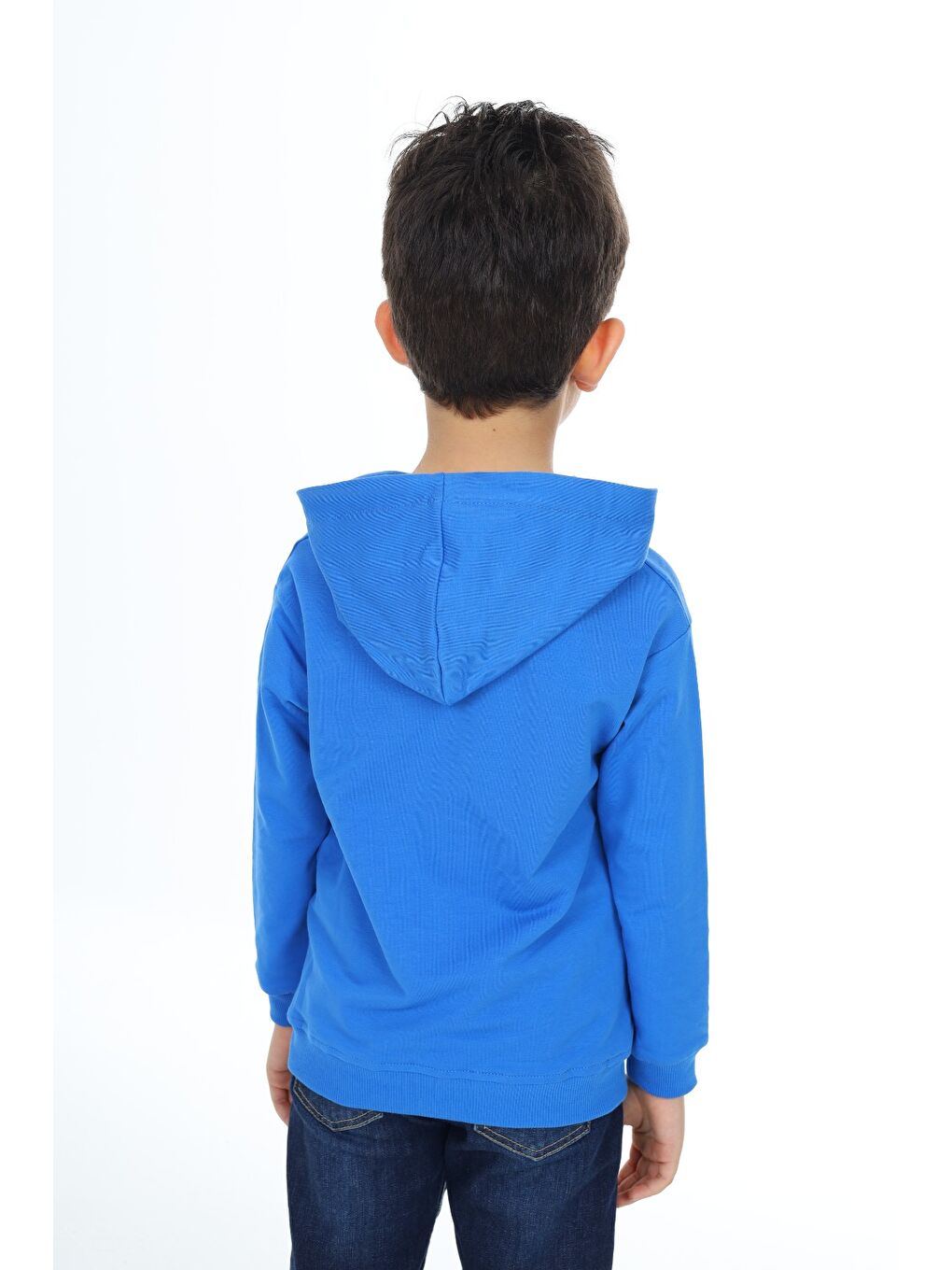 Mavi Erkek Çocuk Baskılı Sweatshirt-3