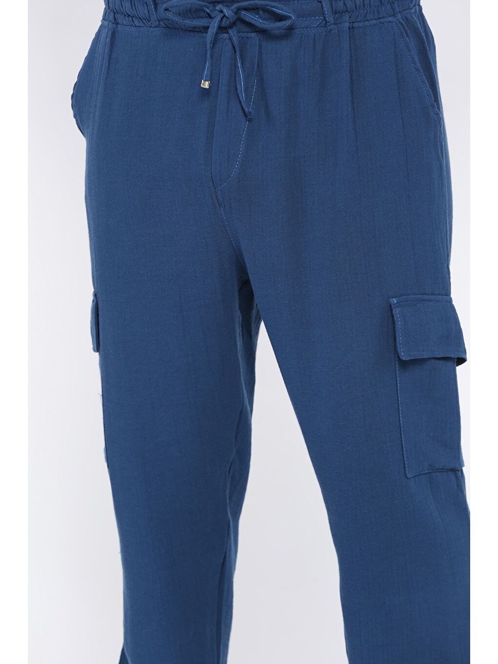 İndigo Kargo Cepli Erkek Pantolon-3