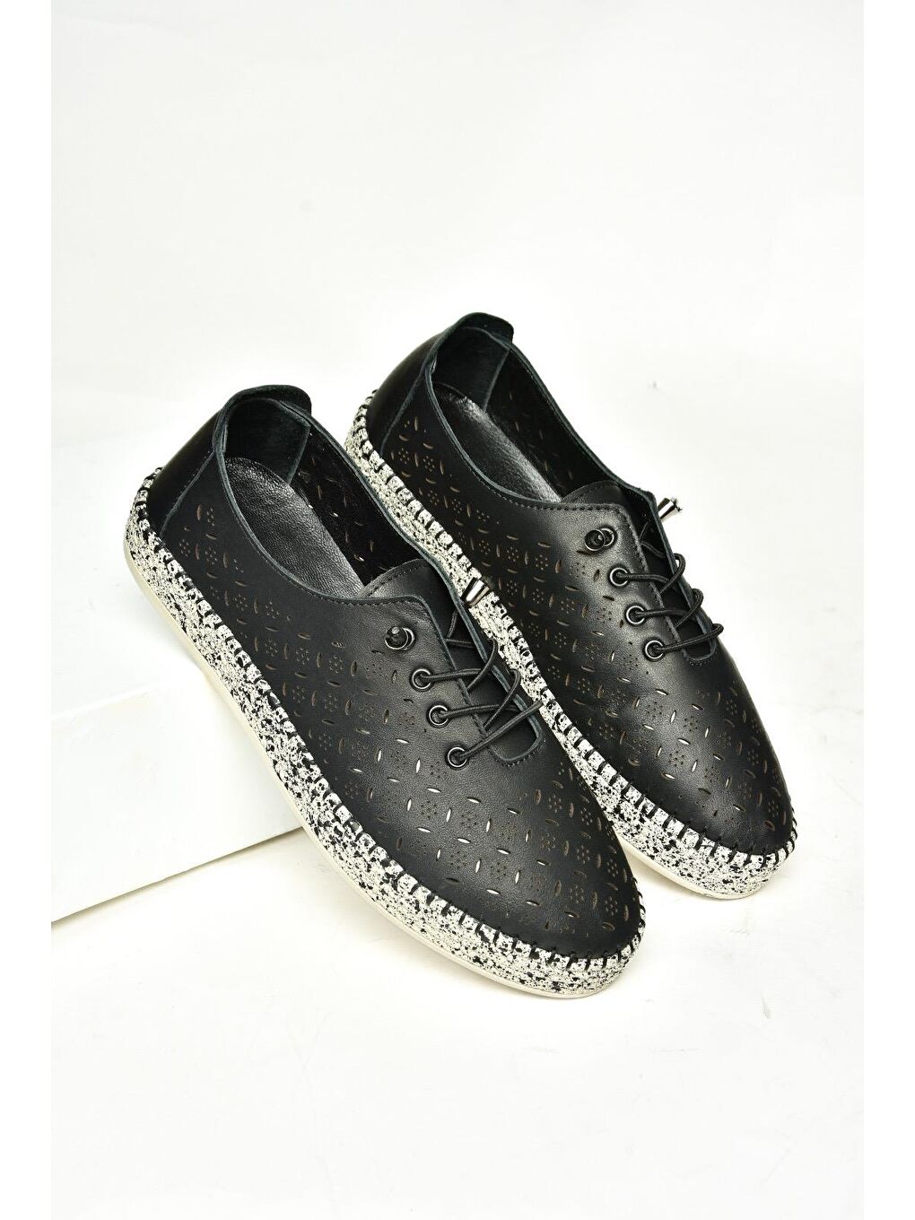 U5551001 Siyah Kadın Ayakkabı-3