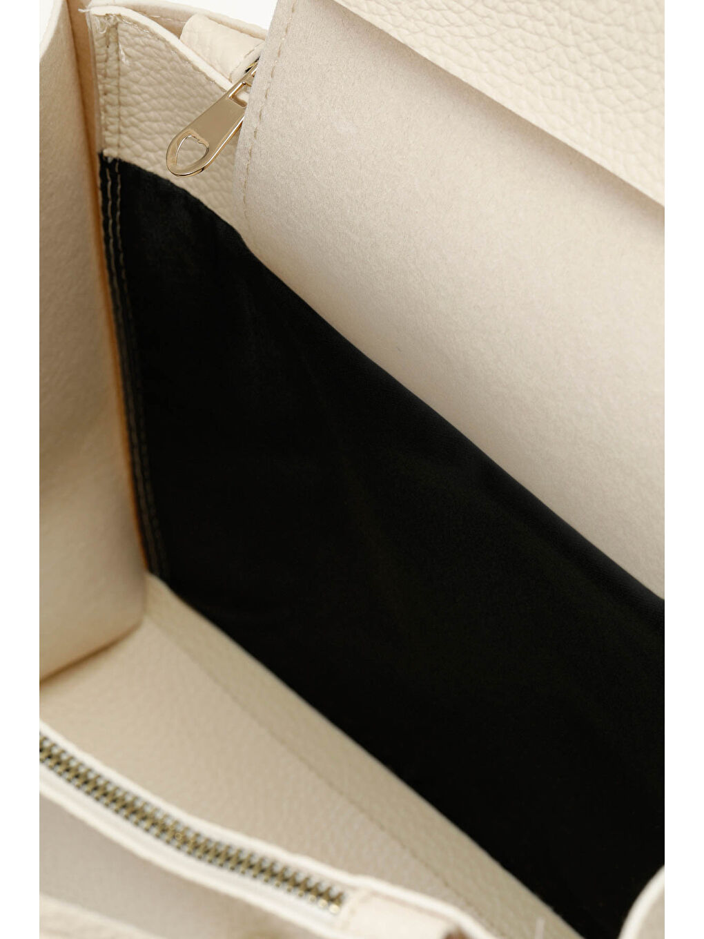 Bej NTRL CKGZ KL 5FX Ekru Kadın Kol Çantası-3