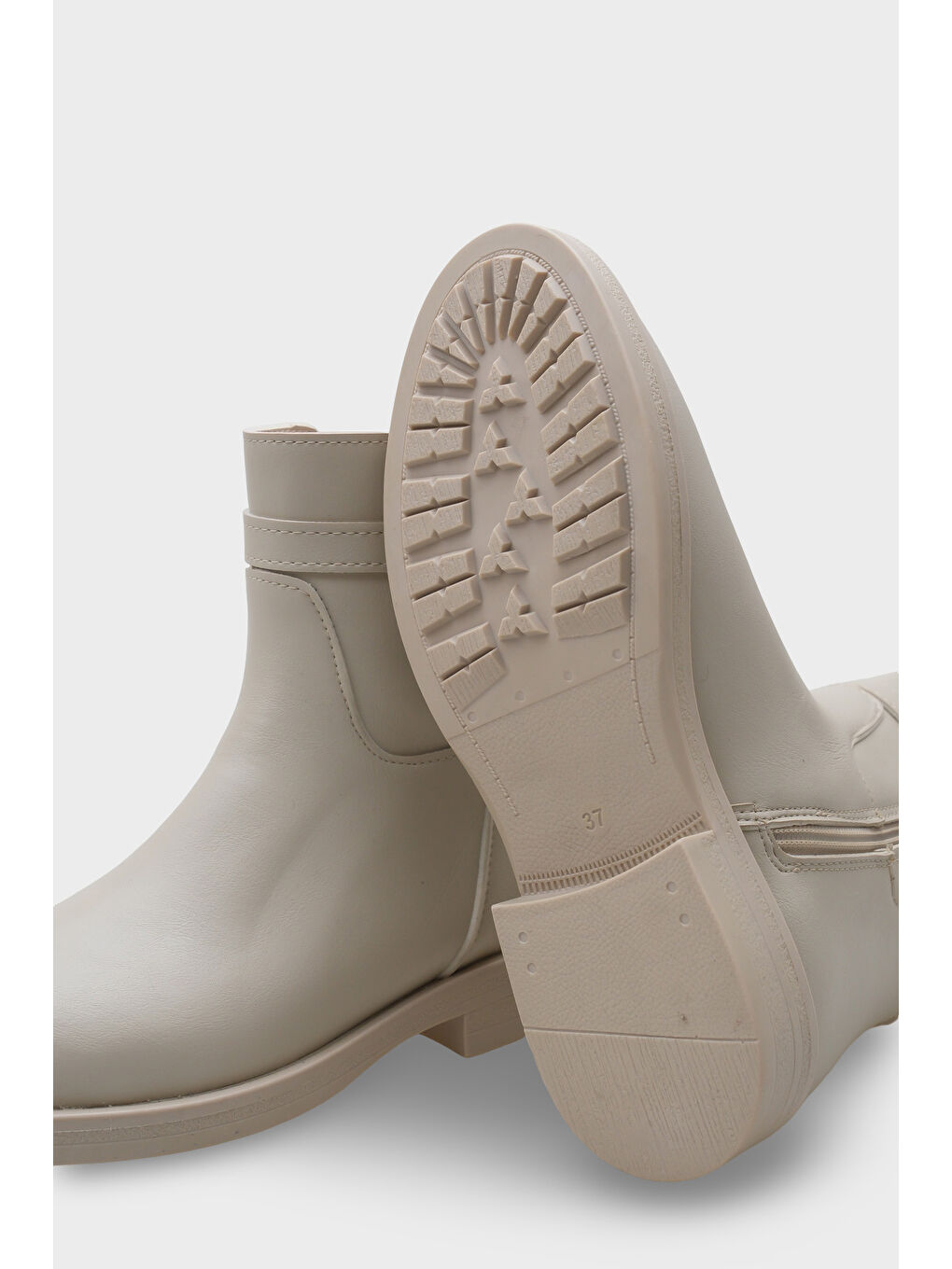 Bej Rubi Kadın Bot-5