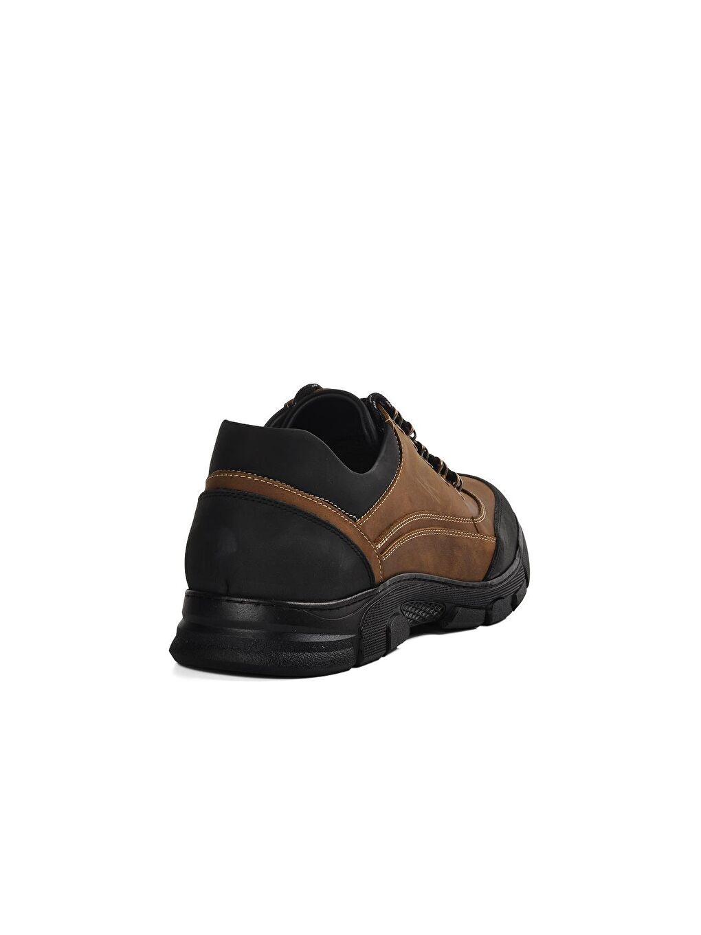 Bej Vizon Deri Büyük Numara Erkek Outdoor Ayakkabı 4349-3