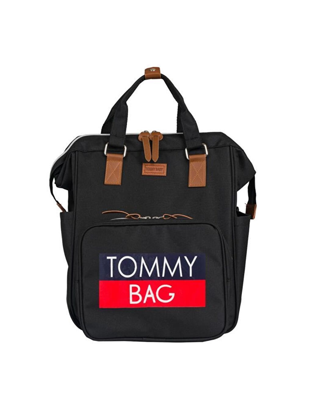 Soft Anne Bebek Bakım Sırt Çantası Termal Biberonlu Bebek Arabası Askı Aparatlı-2