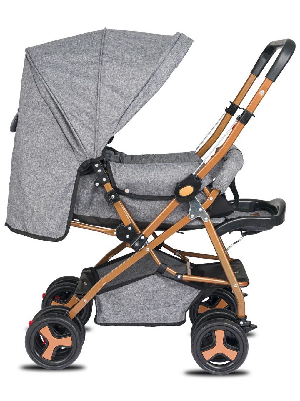 Classic Çift Yön Bebek Arabası Tam Yatarlı-1