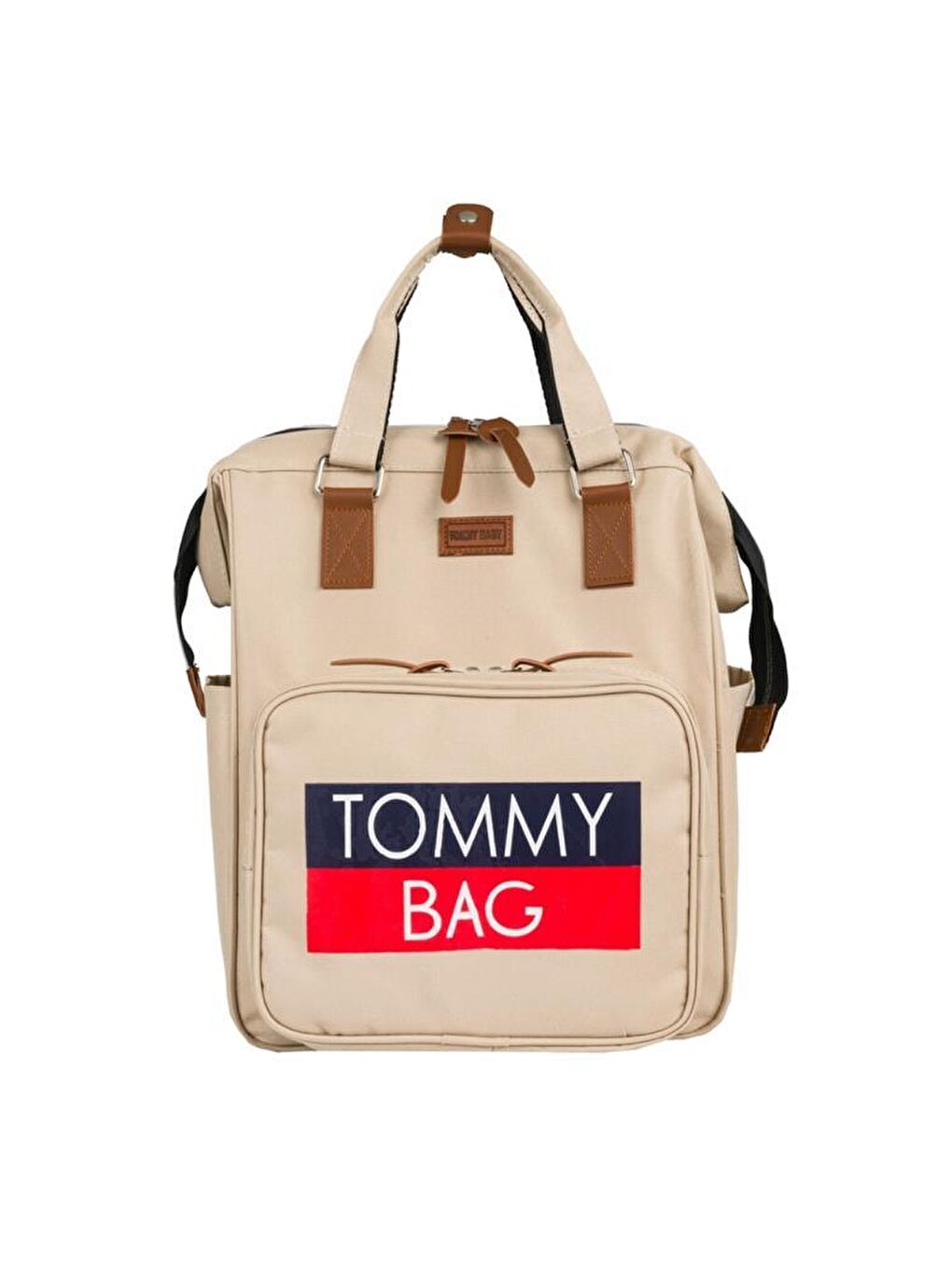 Soft Anne Bebek Bakım Sırt Çantası Termal Biberonlu Bebek Arabası Askı Aparatlı-2