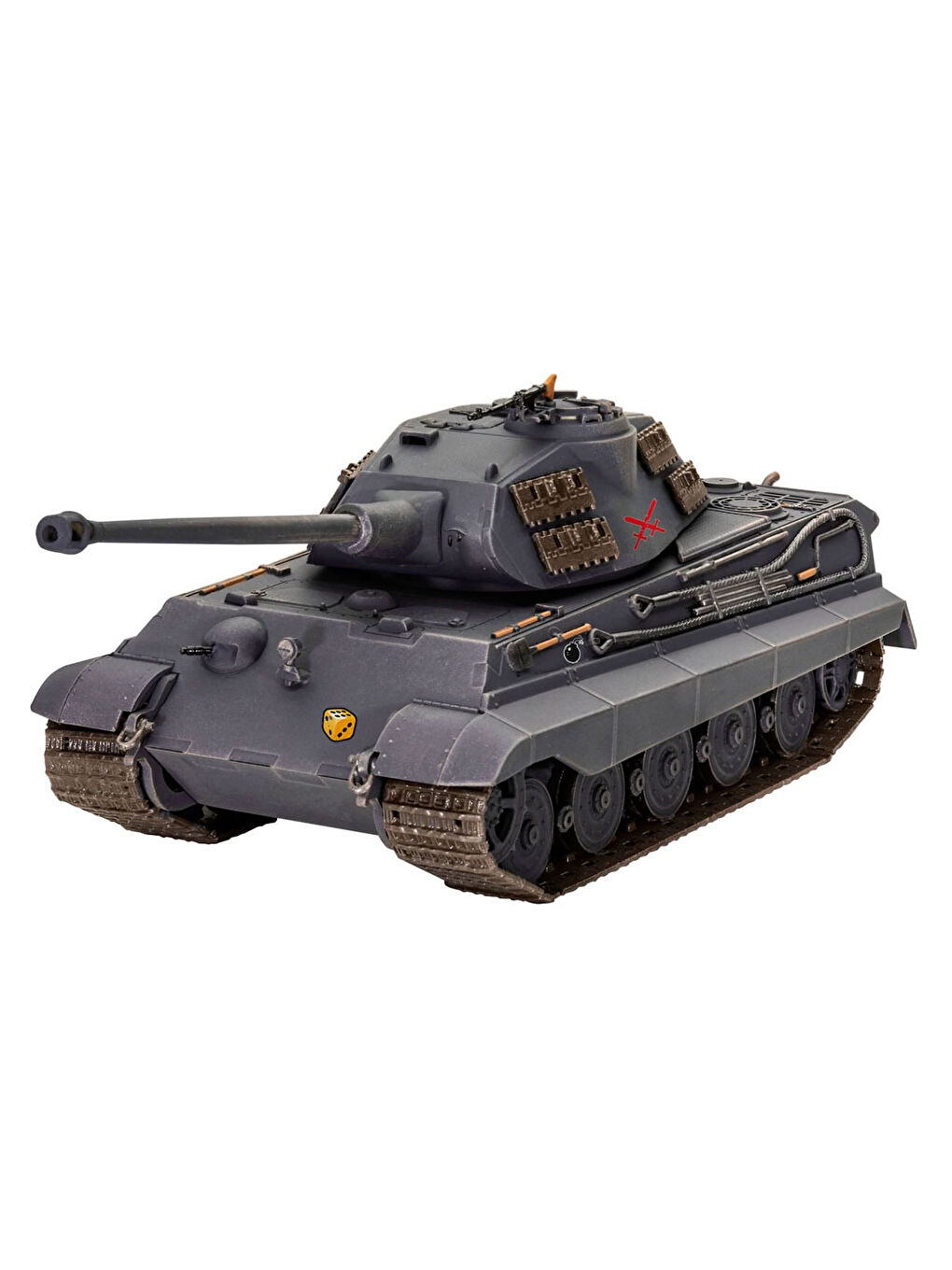 Revell Renksiz Maket Tiger II Ausf. B King Tiger World of Tanks 03503 - 1