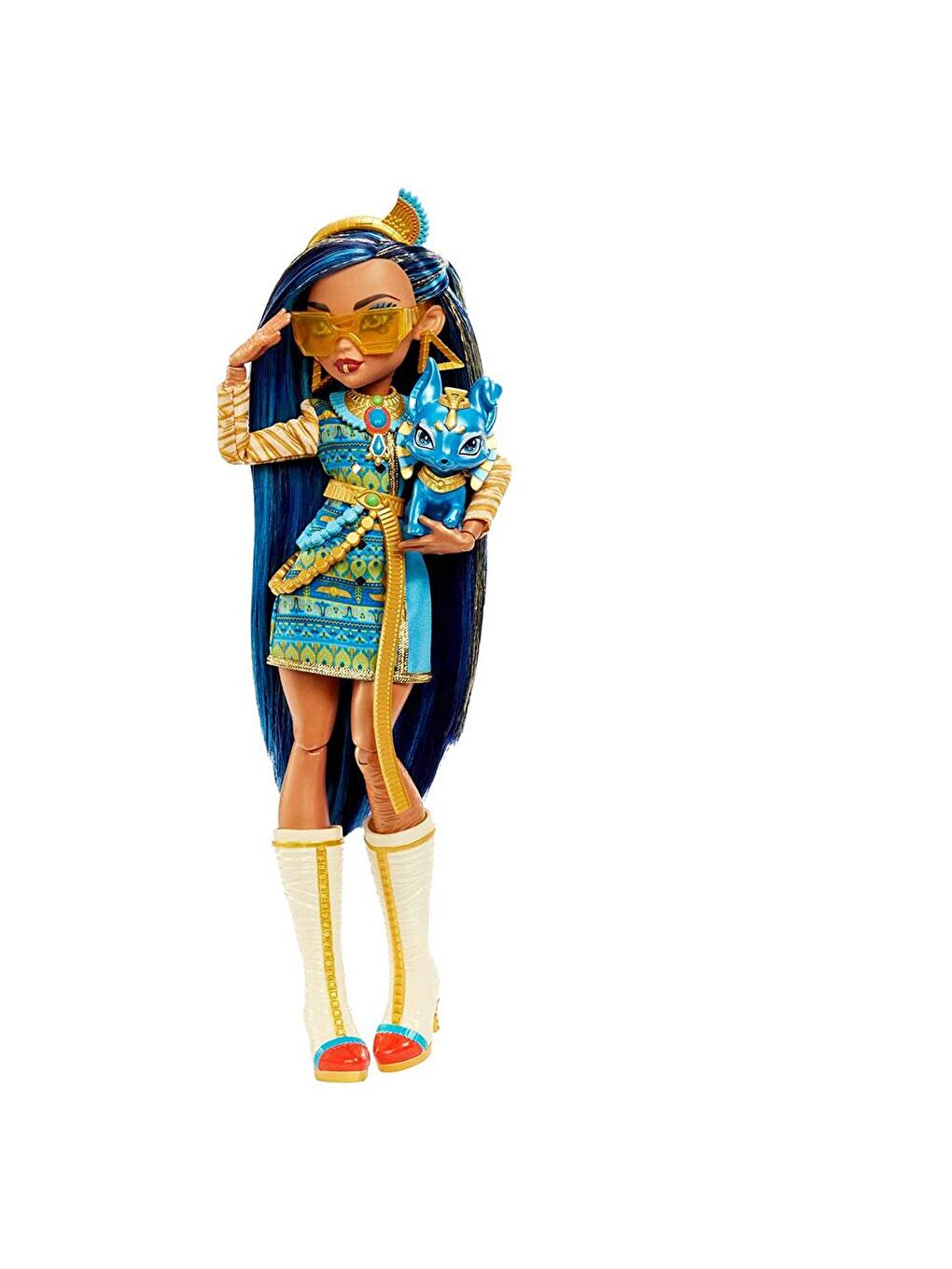 Monster High Renksiz Ana Karakter Bebekler Cleo HPD53-HHK54