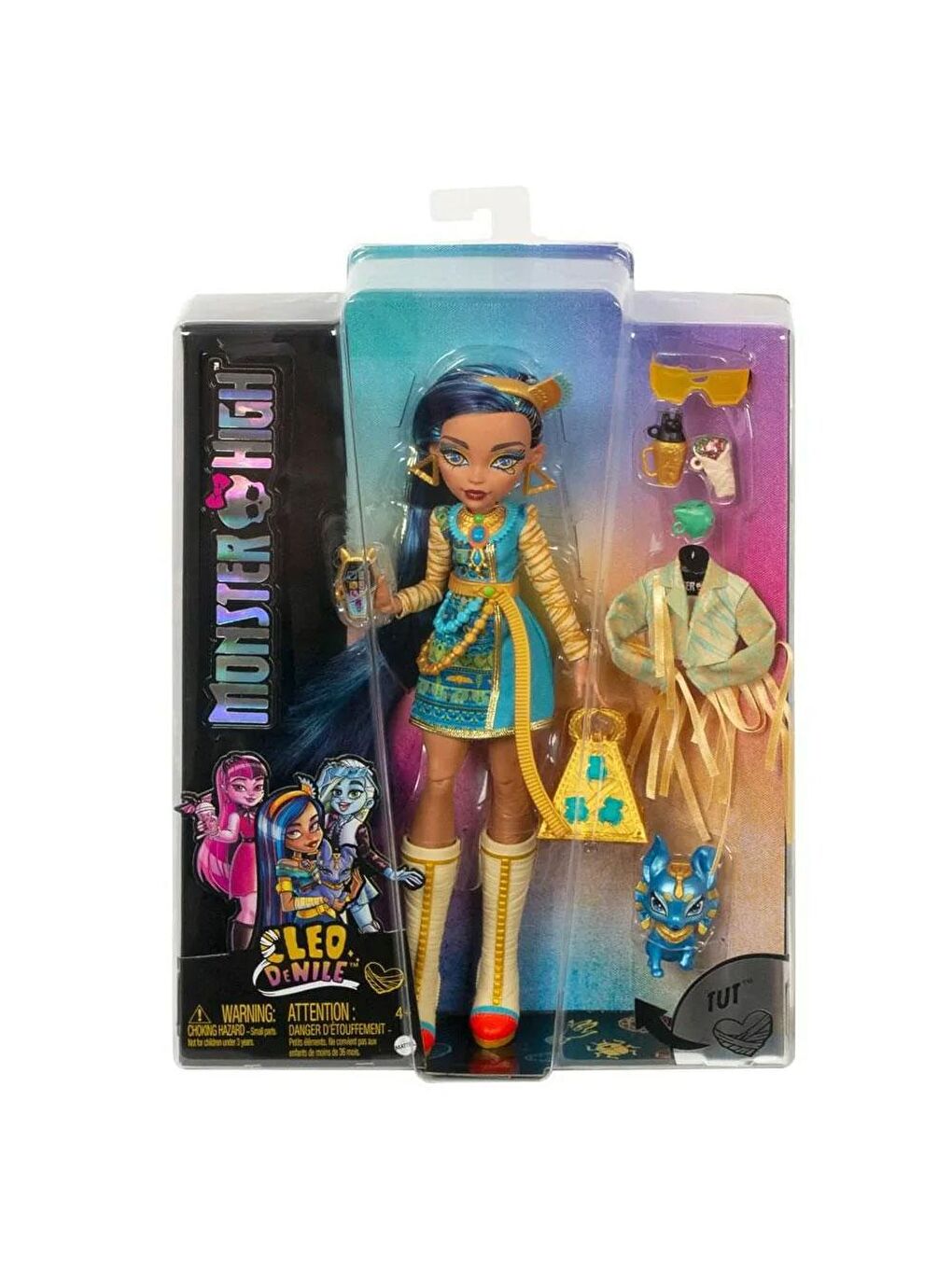 Monster High Renksiz Ana Karakter Bebekler Cleo HPD53-HHK54 - 2