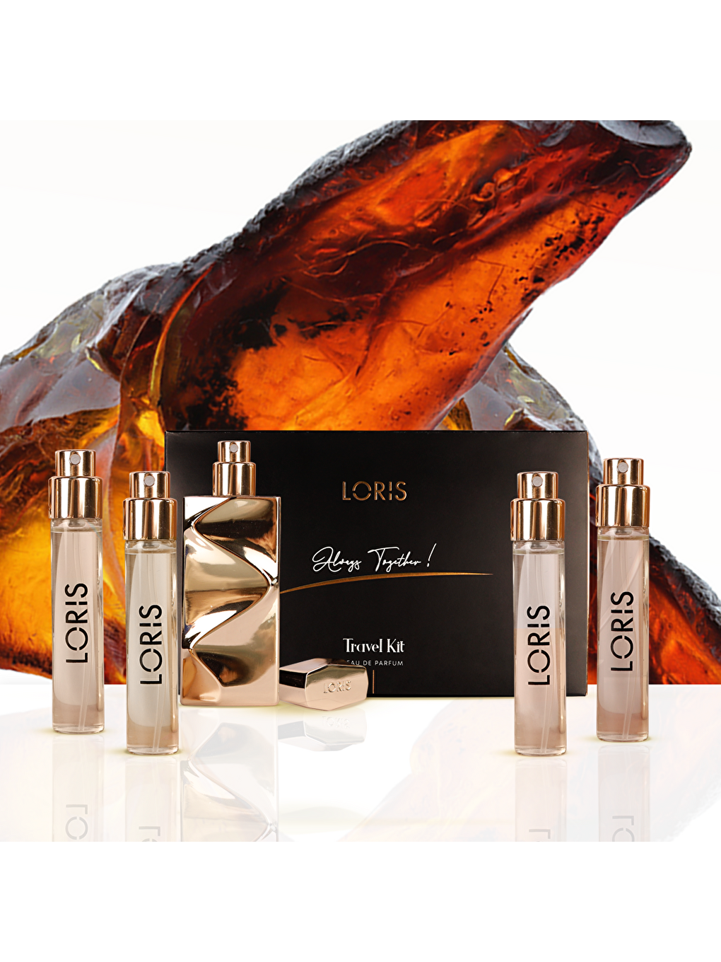 Saffron Ambre Travel Kit 10 ML- 5 li