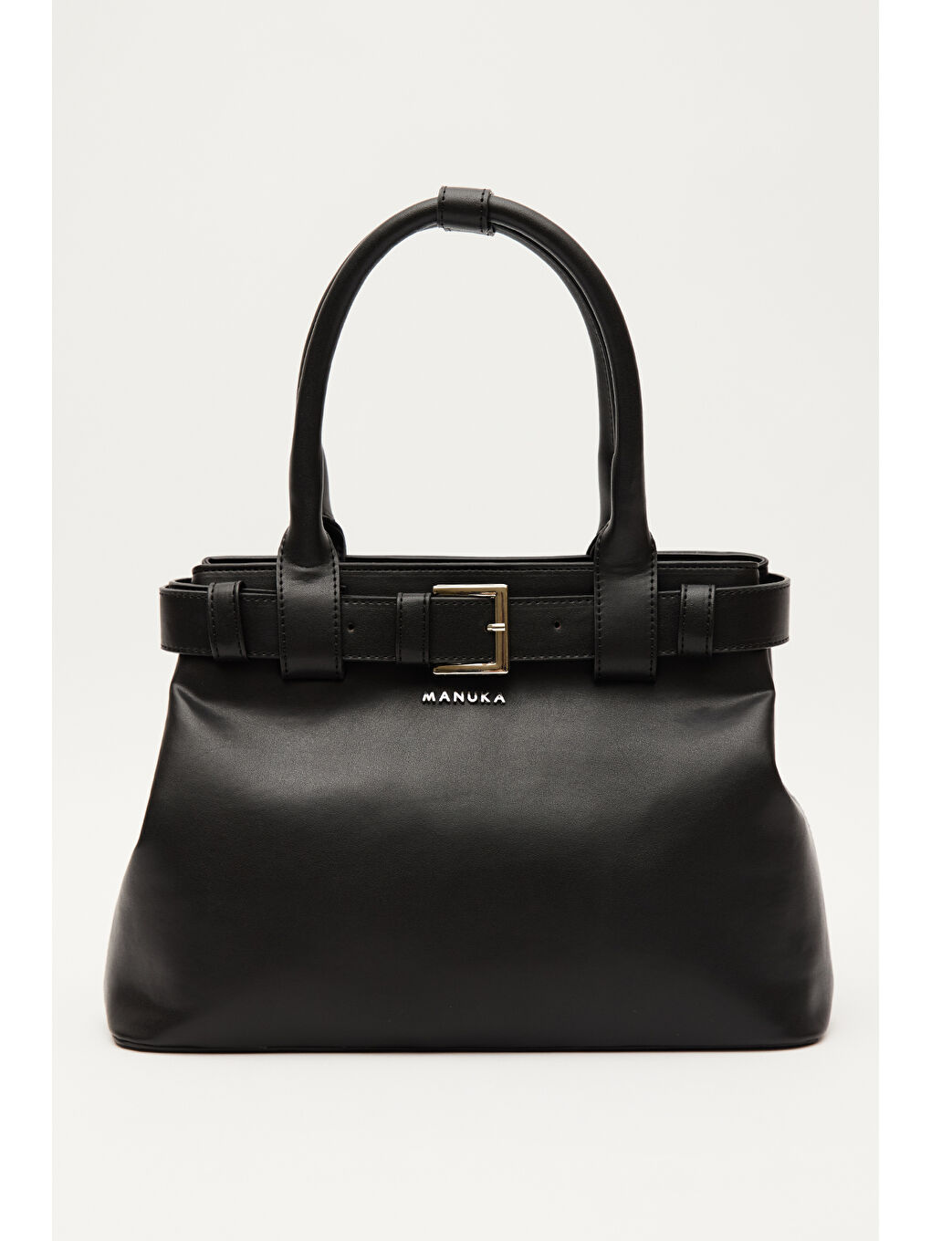 Bella Metal Tokalı Çanta Siyah