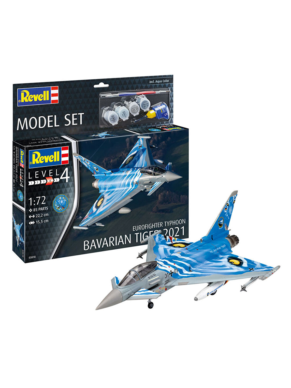 Model Set Eurofighter Typhoon Bavarian Tiger 2021 VBU63818