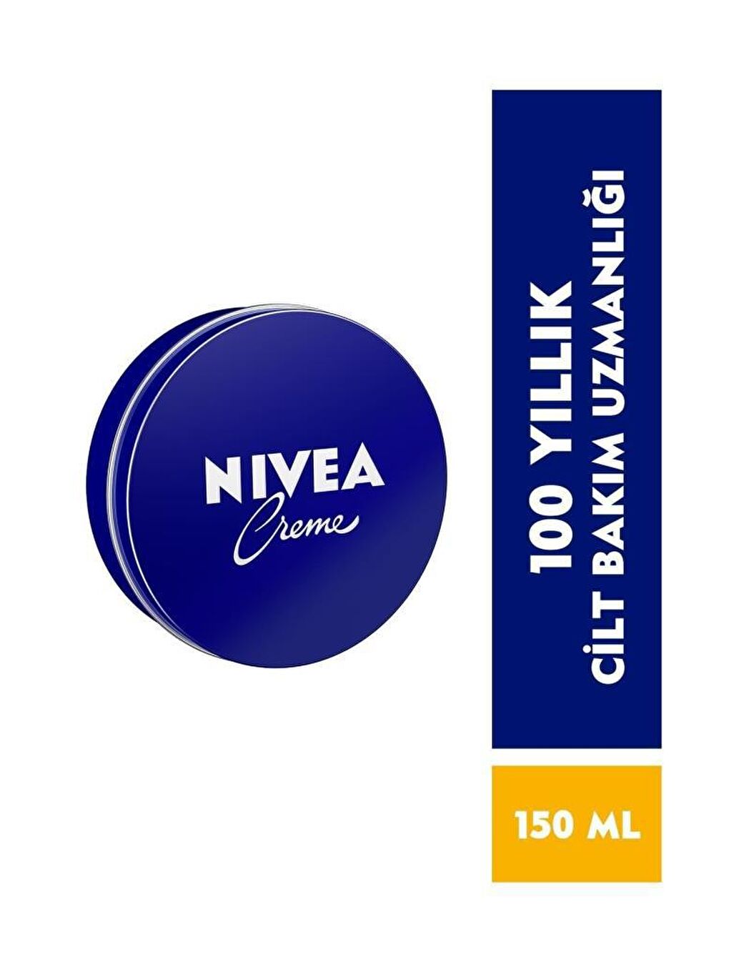 NIVEA Creme 150 ml, Bakım Yapan Koruma, Tüm Ciltler Için Ne mlendirici Krem, El & Yüz & Vücut