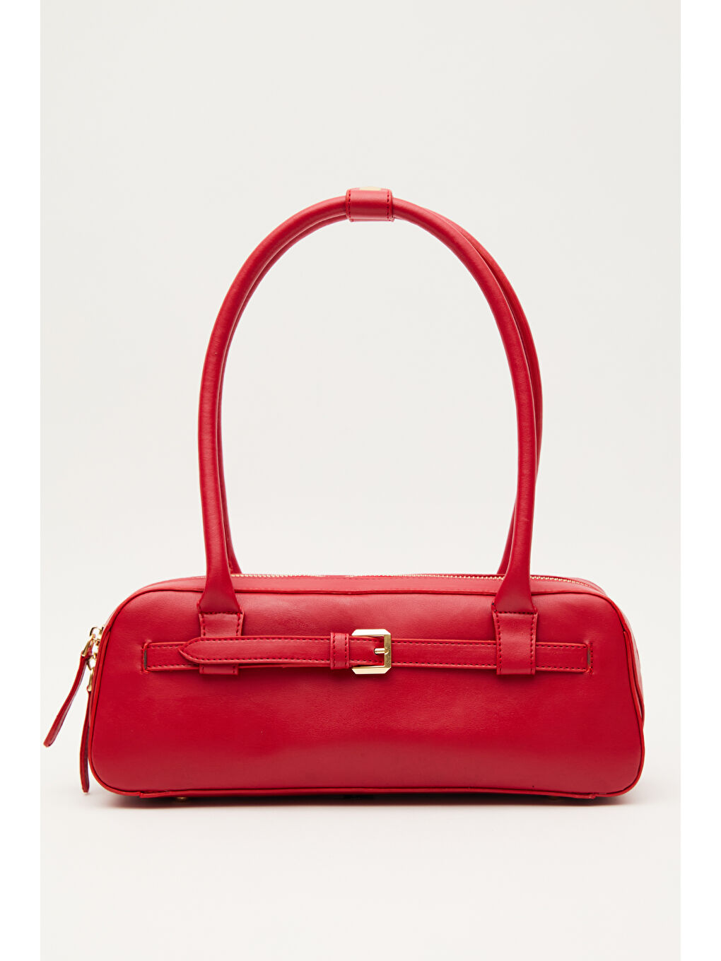 Ashley Kemerli Omuz Çantası Kırmızı