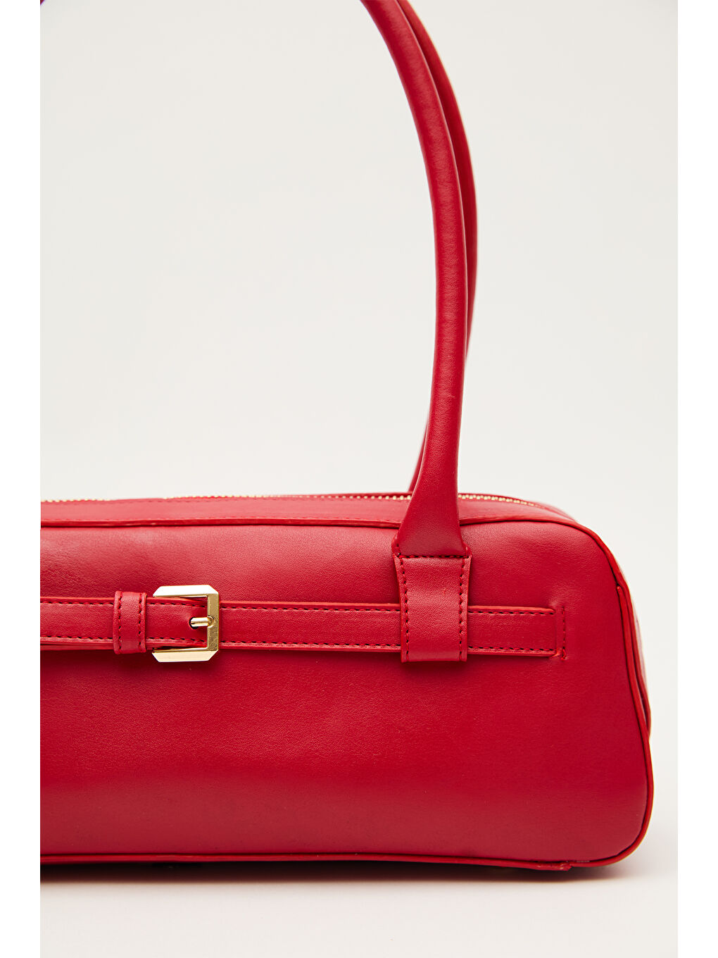 Ashley Kemerli Omuz Çantası Kırmızı-2